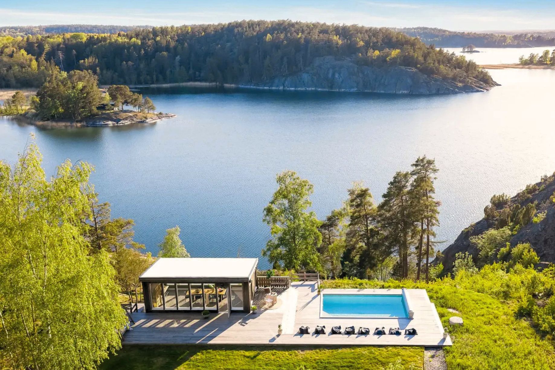 Muskö, Stockholm Archipelago, Sweden — 3-Bed House With Panoramic Water Views & Heated Pool 1