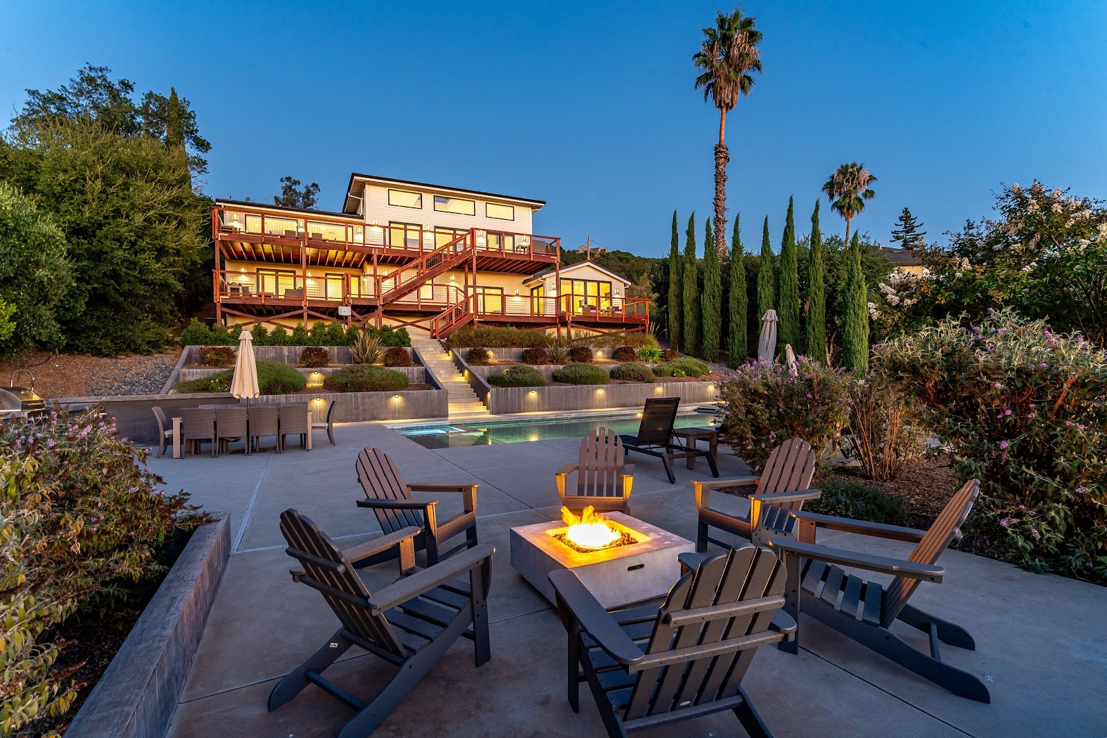 Napa, Californie, États-Unis — Domaine avec 4 chambres et piscine — photo 1