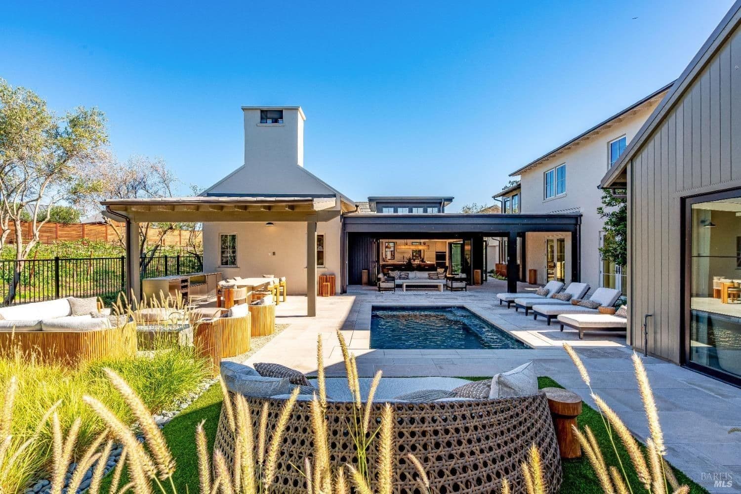 Napa, Californie, États-Unis — Maison De 4 Chambres Avec Piscine