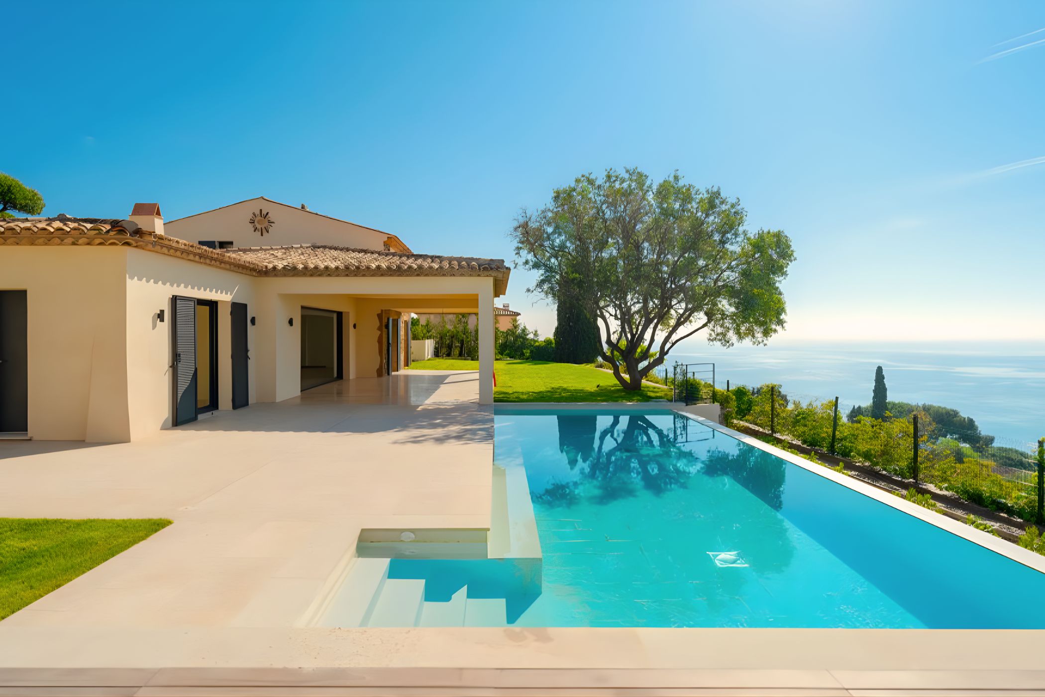 Nartelle, Côte d'Azur, Frankreich — Villa mit 4 Schlafzimmern und Infinity-Pool — photo 1