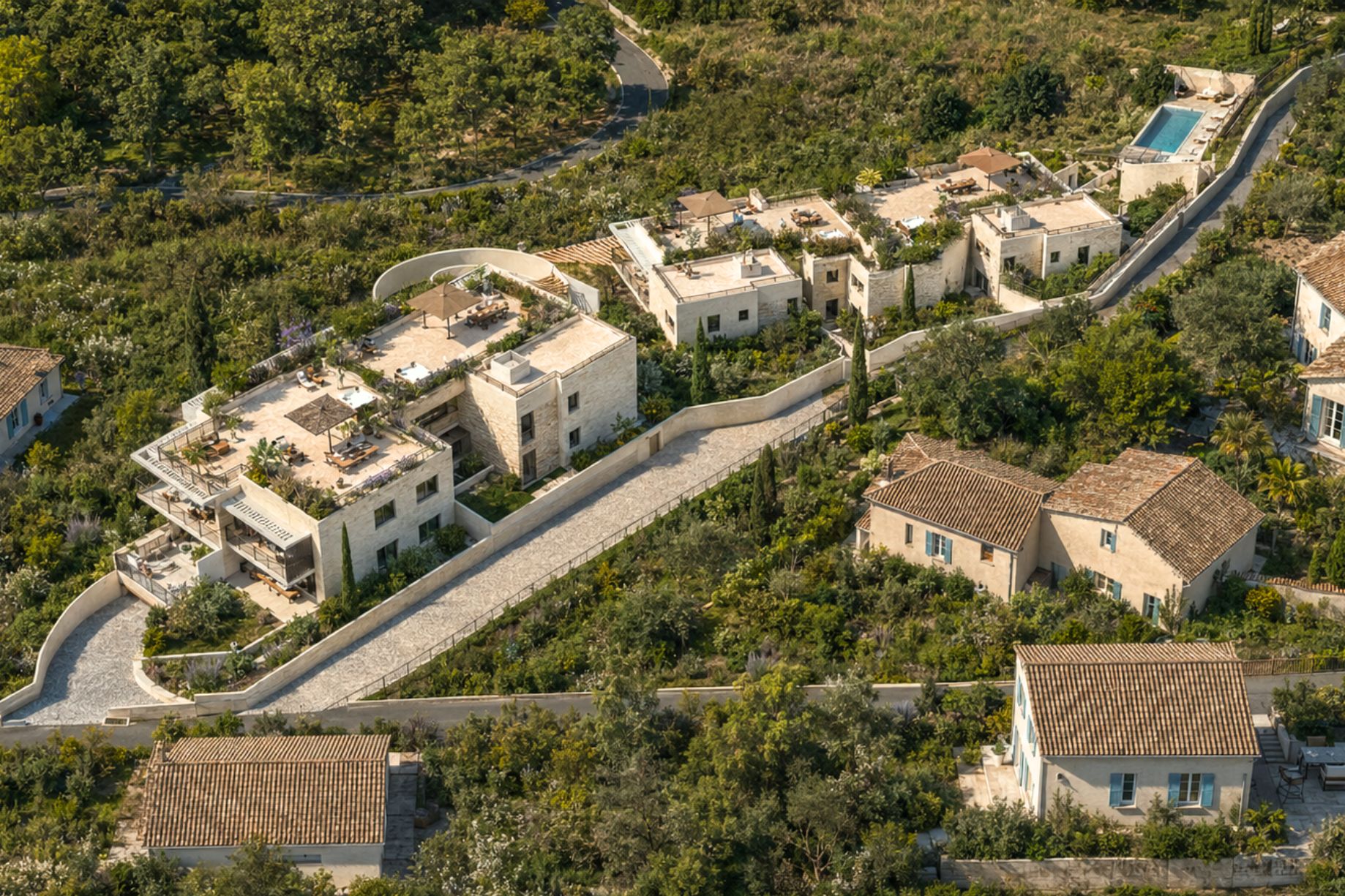 Nizza, Côte d'Azur, Frankreich — 2-Zimmer-Gartenwohnung mit Meerblick und Pool — photo 3