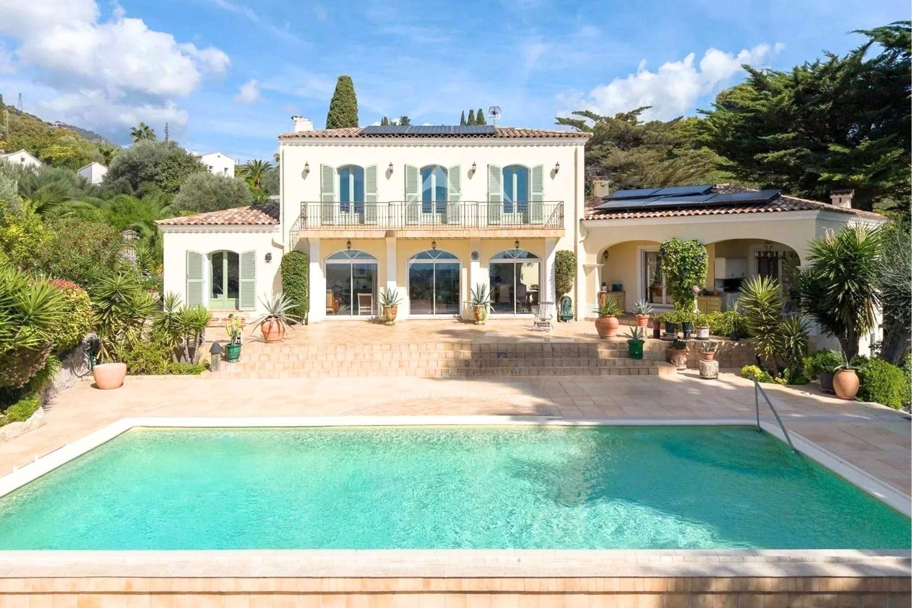 Nice, Côte d’Azur, France — 3-Bed Villa With Panoramic Sea Views & Heated Pool — photo 1