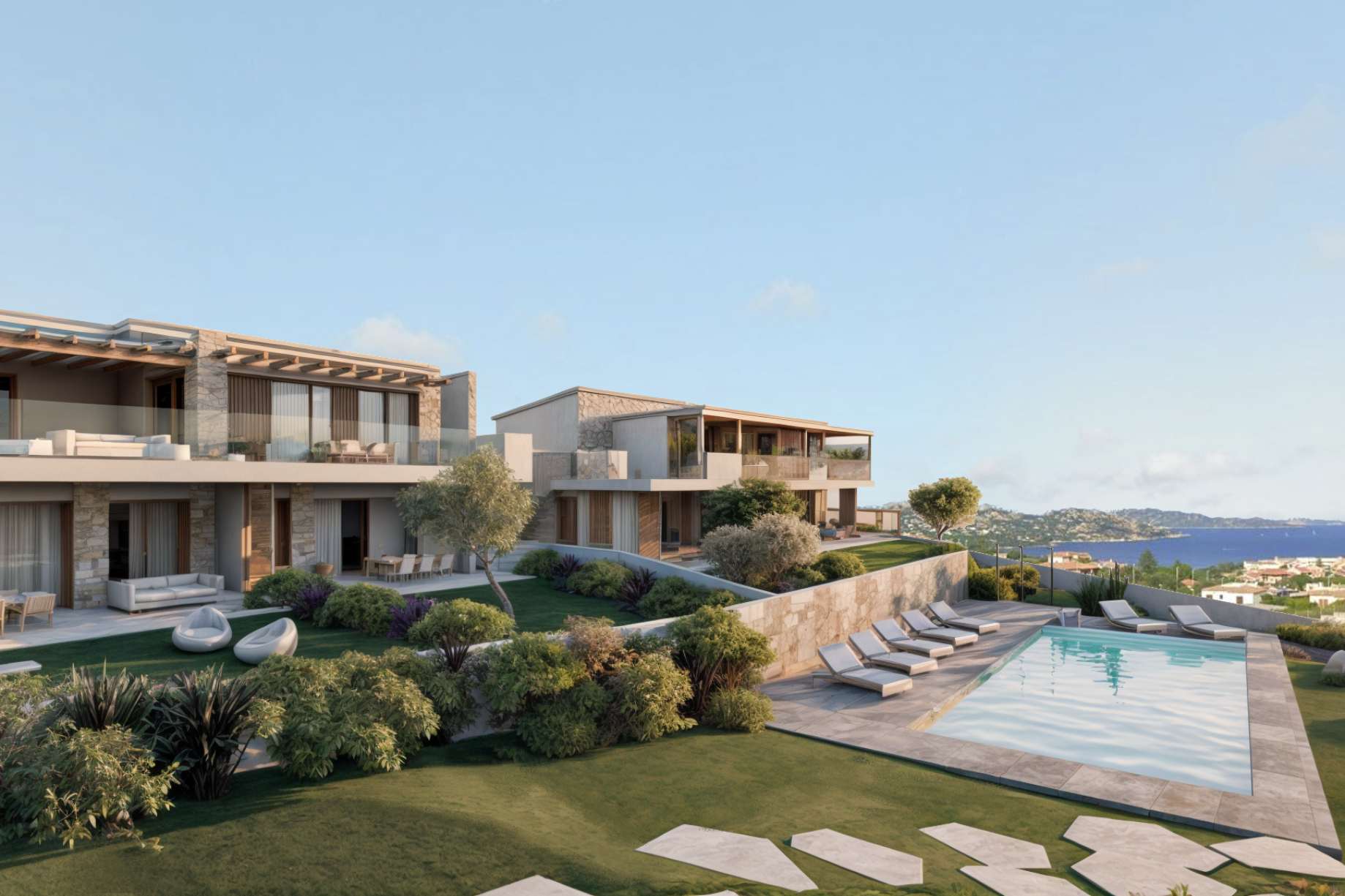 Palau, Sardaigne, Italie — Appartement avec 2 chambres et piscine — photo 2