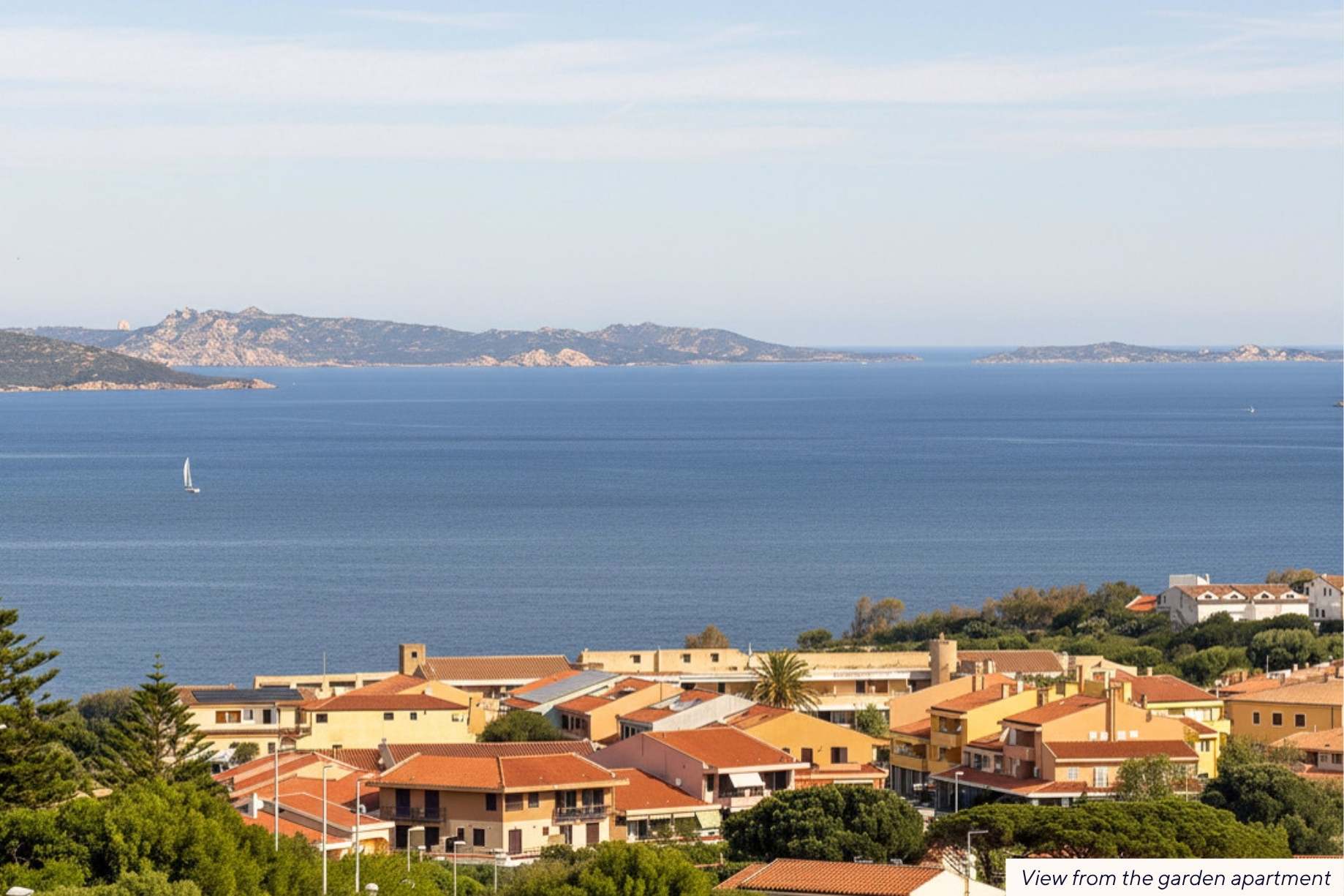 Palau, Sardaigne, Italie — Appartement avec jardin avec 3 chambres, vue sur la mer et piscine — photo 3