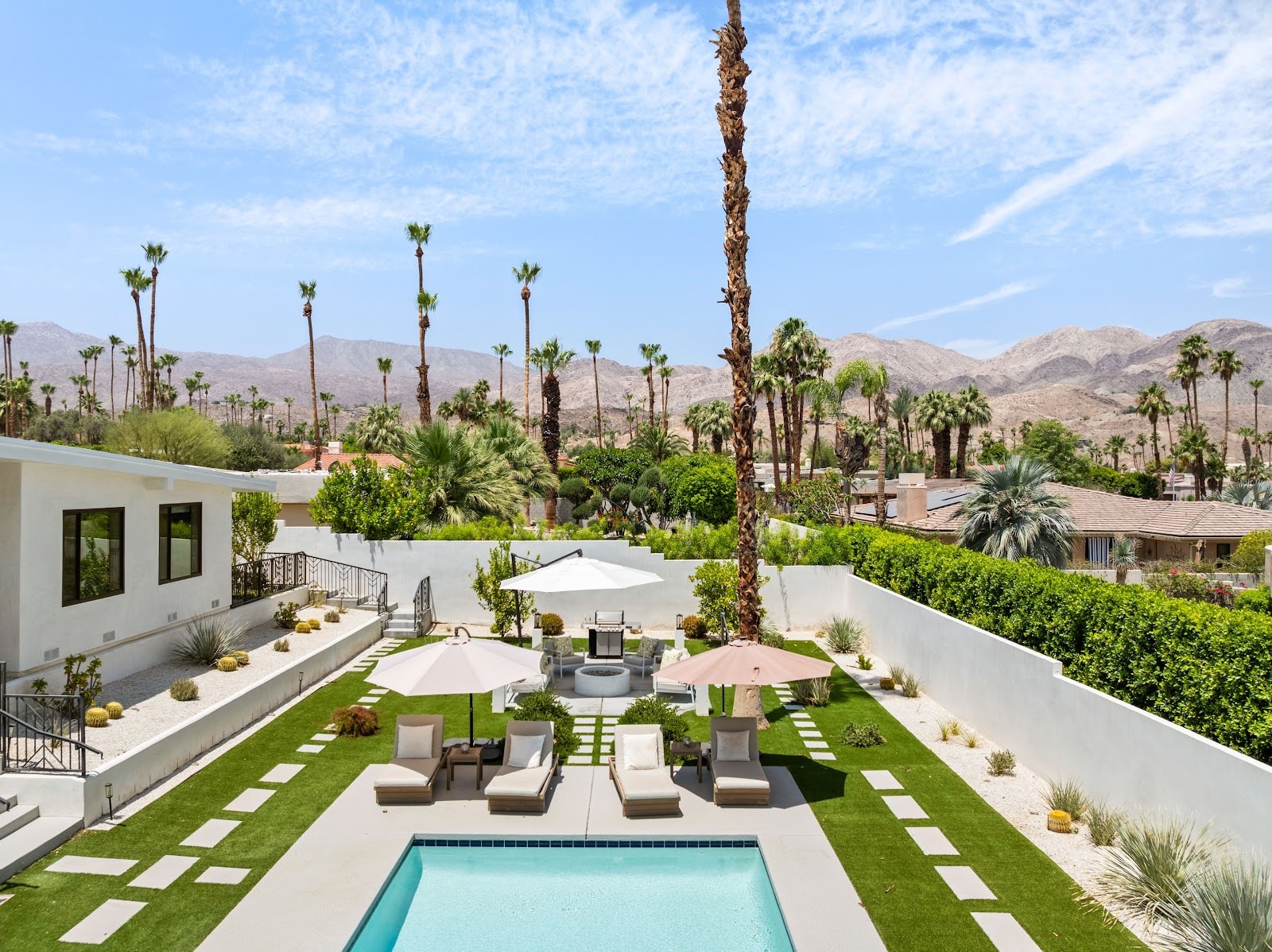 Palm Desert, Californie, États-Unis — Maison avec 4 chambres et piscine — photo 2