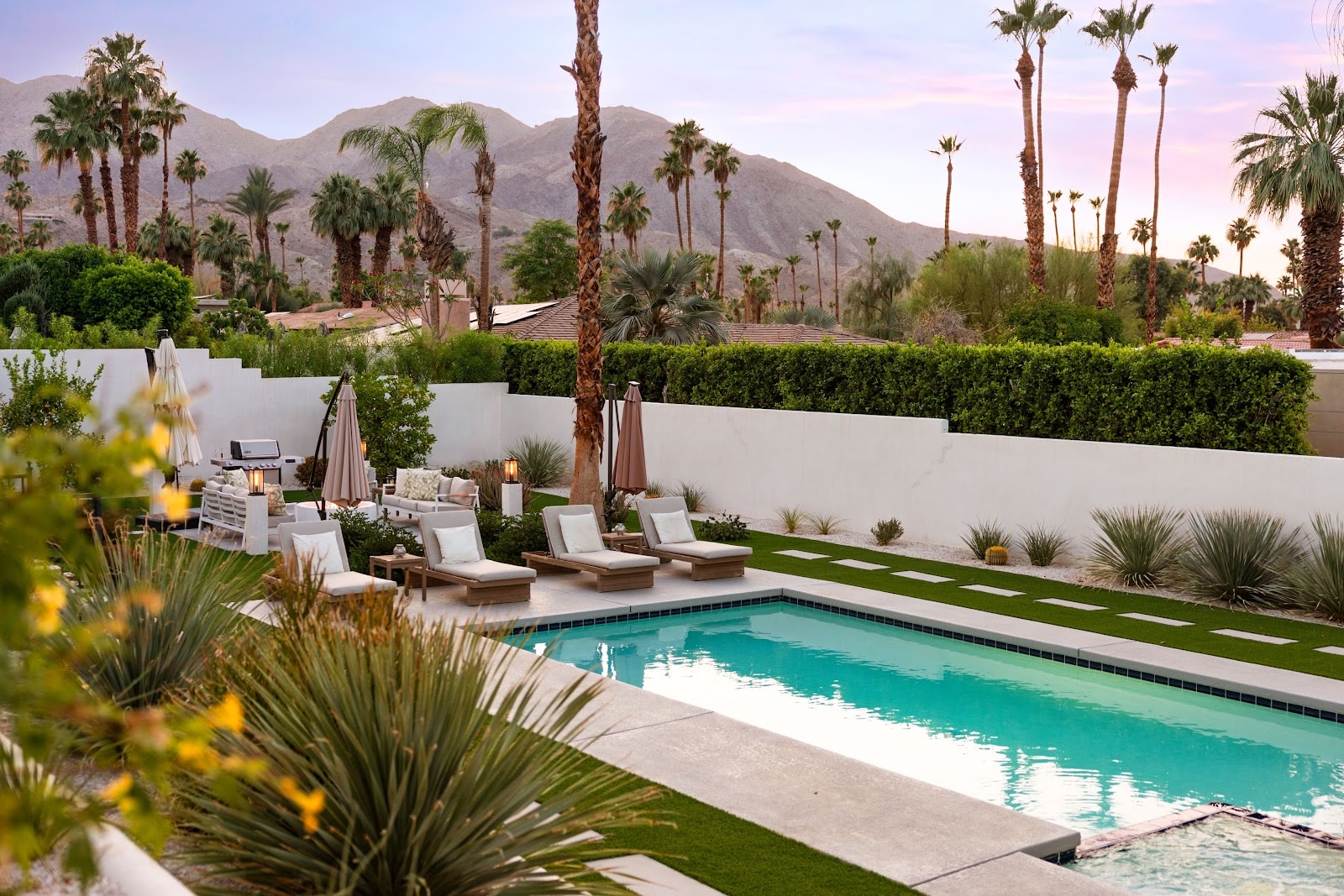 Palm Desert, Californie, États-Unis — Maison avec 4 chambres et piscine — photo 1