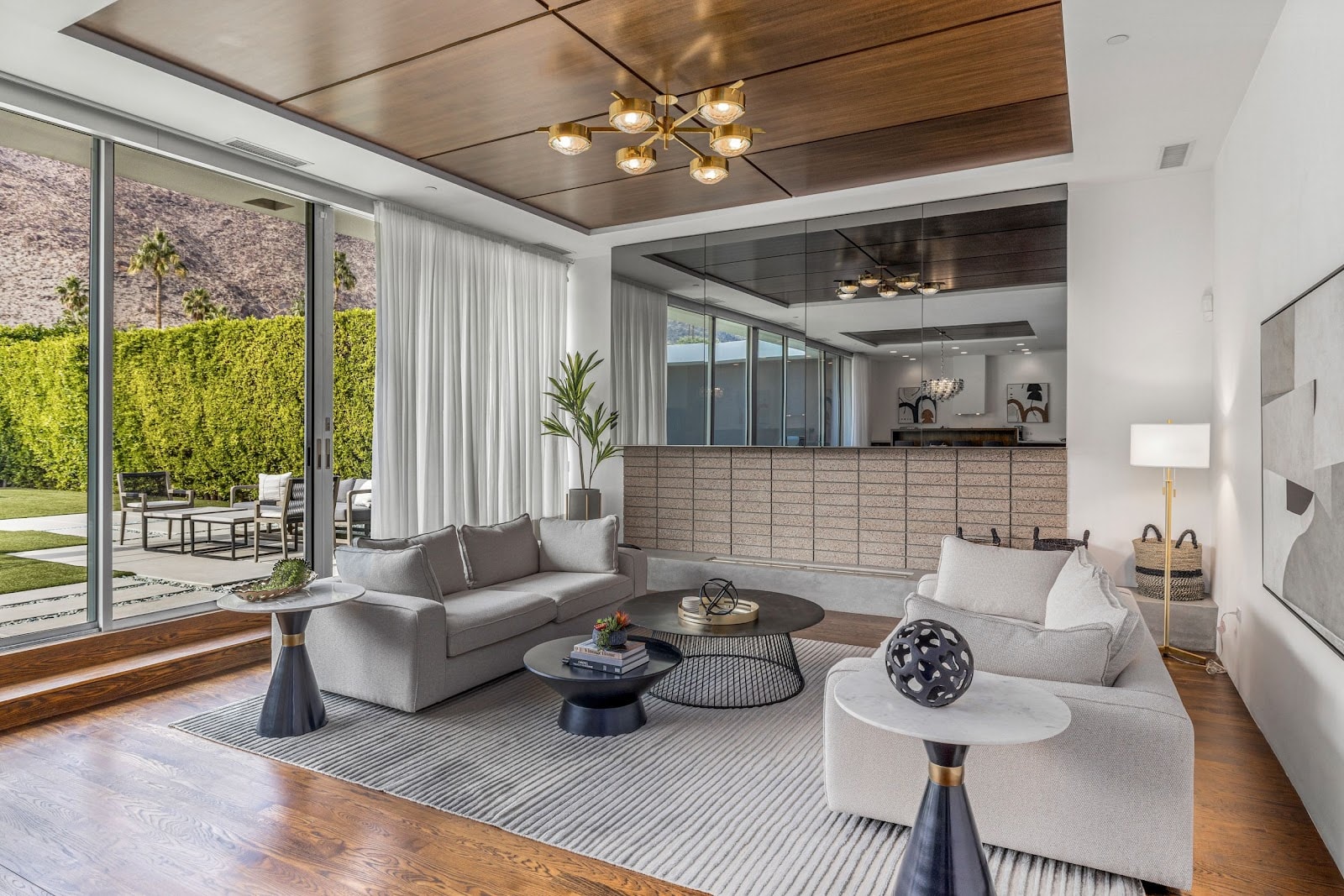 Palm Springs, Californie, États-Unis — Maison avec 3 chambres et piscine — photo 2
