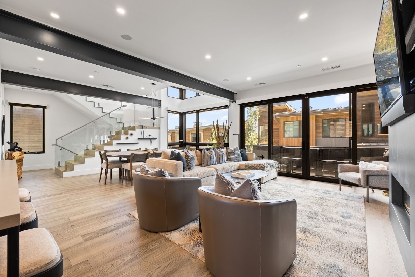 Park City, Utah, États-Unis — Maison de ville avec 5 chambres et ski-in/ski-out — photo 2