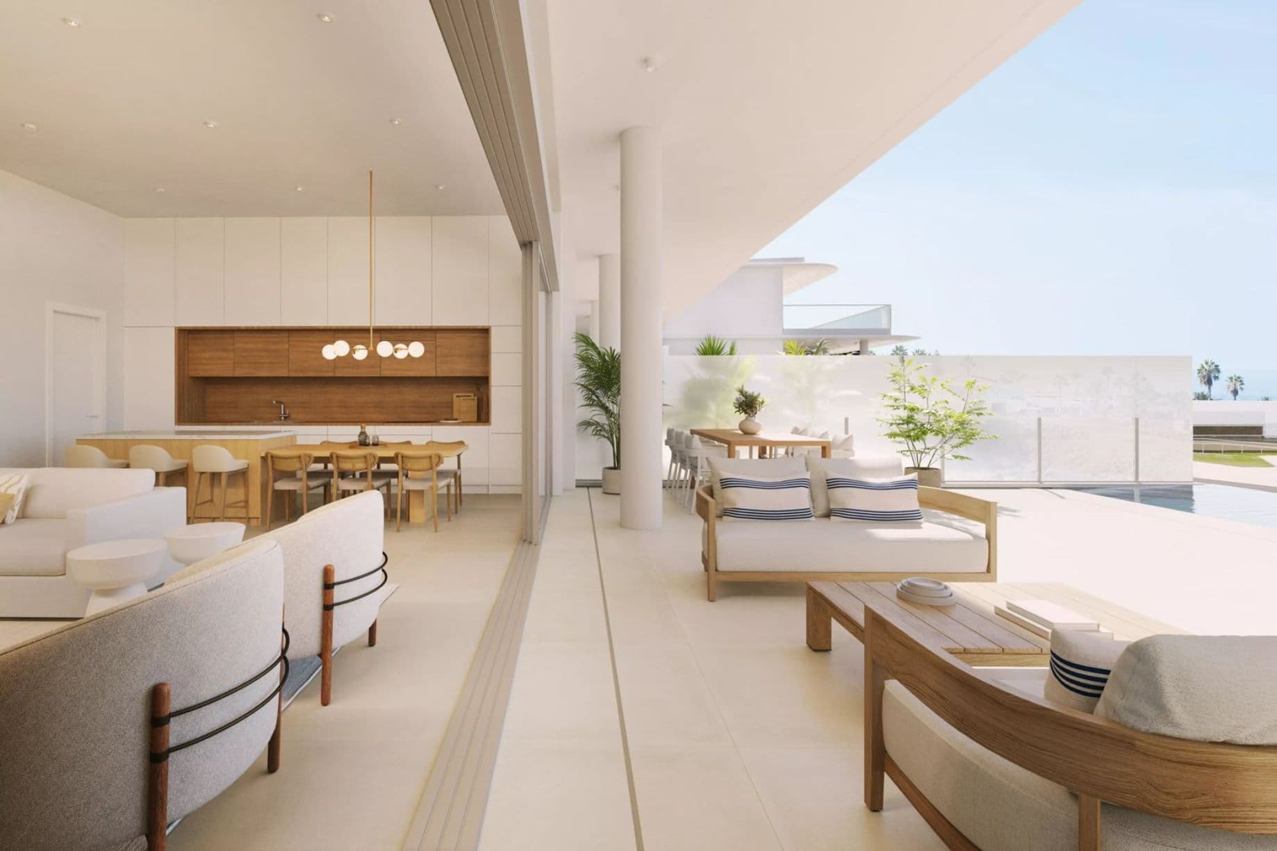 Playa San Juan, Teneriffa, Spanien — Penthouse mit 2 Schlafzimmern am Meer mit Meerblick & Dachterrasse 3