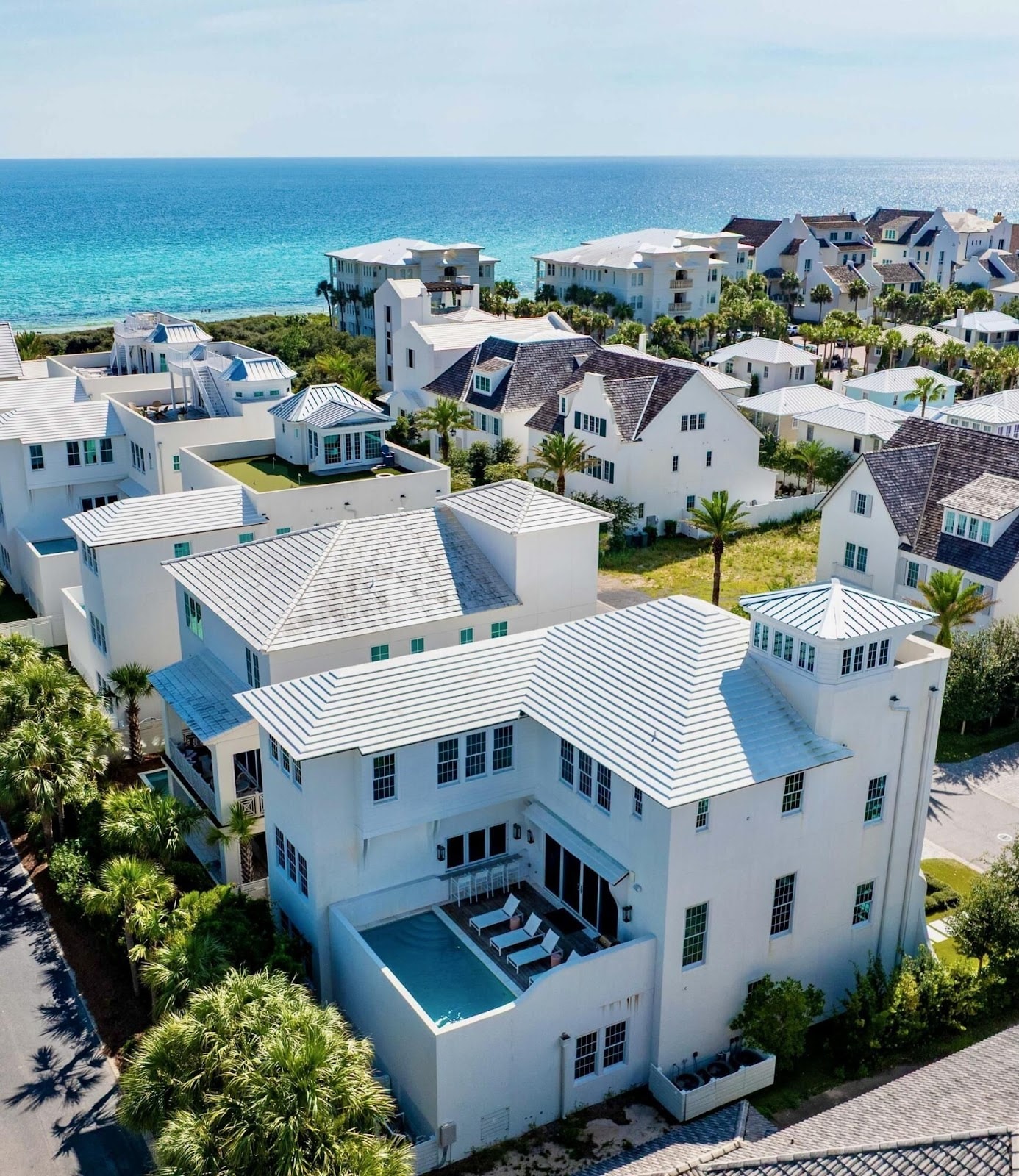 Rosemary Beach, Floride, États-Unis — Maison avec 6 chambres et piscine — photo 1