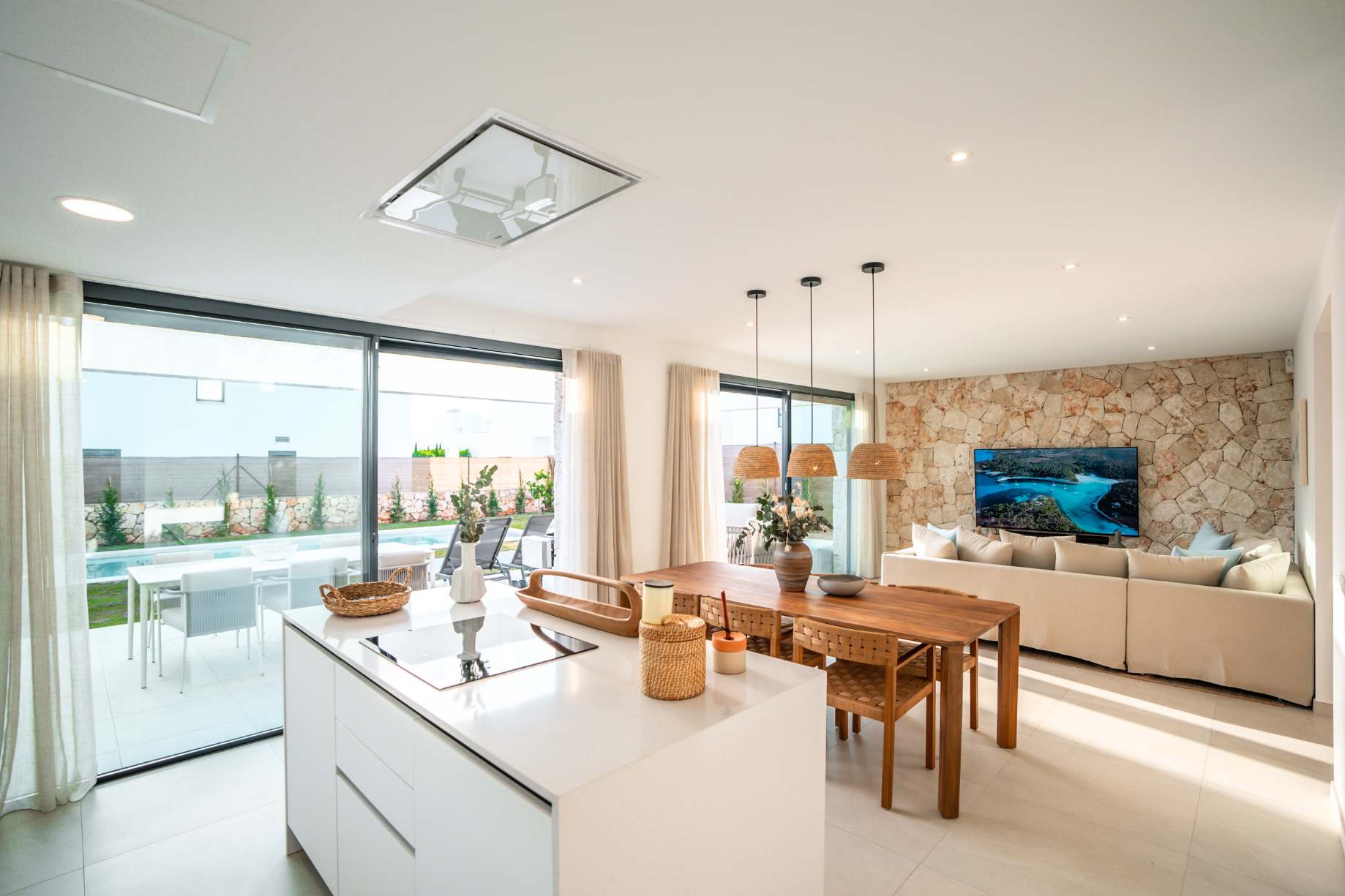 Sa Rapita, Majorque, Espagne — Villa avec 3 chambres et piscine — photo 2