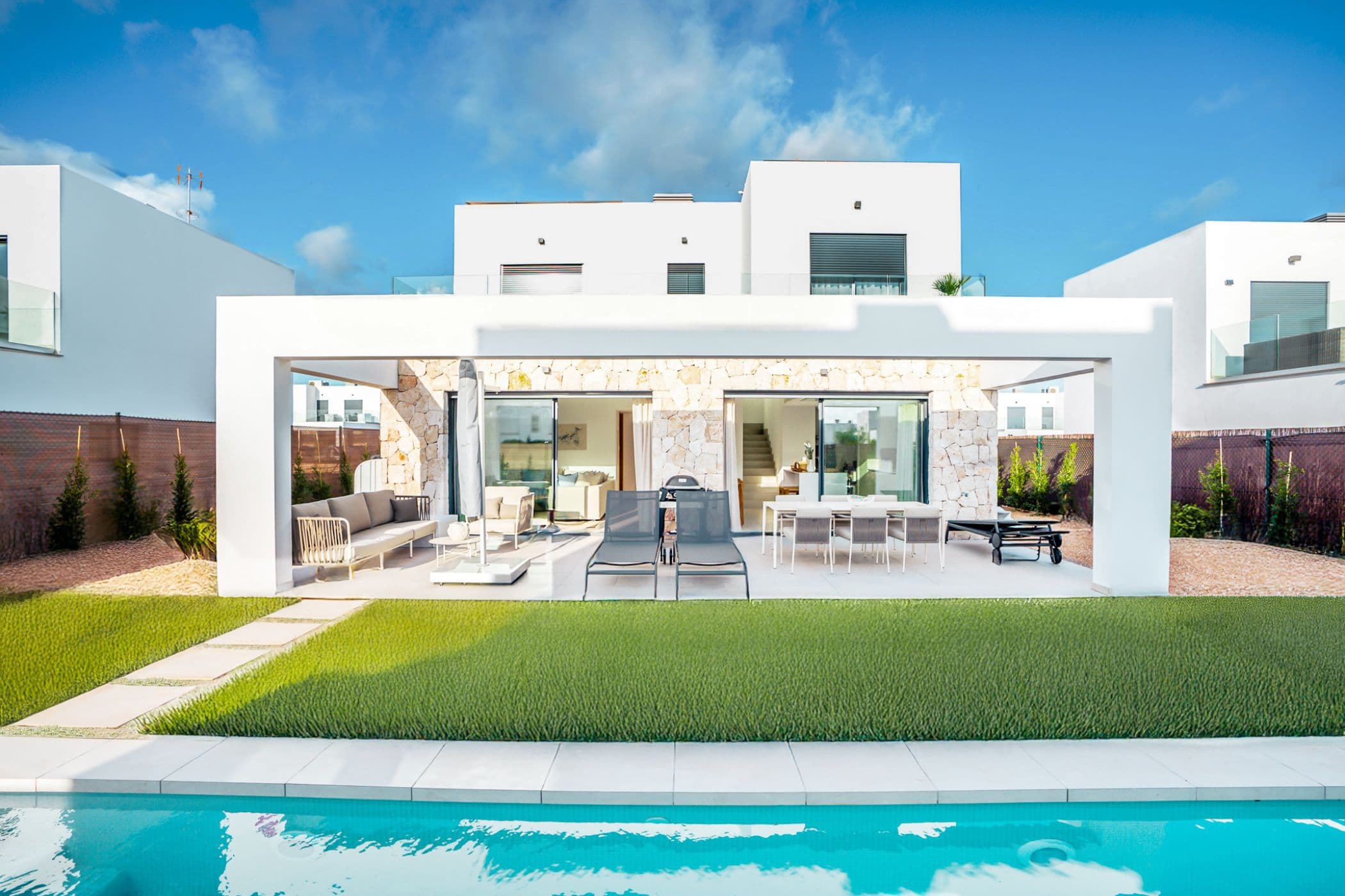 Sa Ràpita, Majorque, Espagne — Villa De 3 Chambres Avec Piscine 2