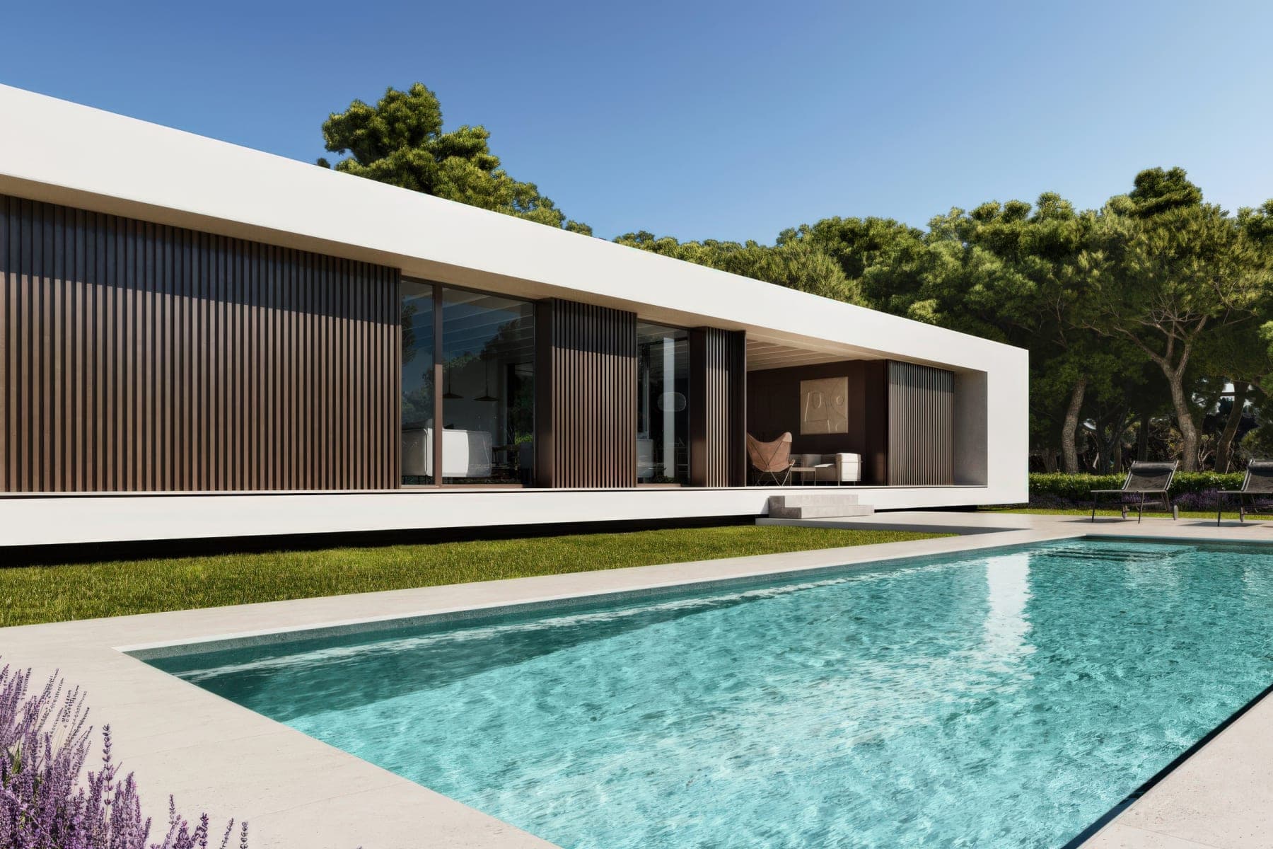 Son Parc, Menorca, España — Villa de 4 dormitorios con piscina privada y solárium 1