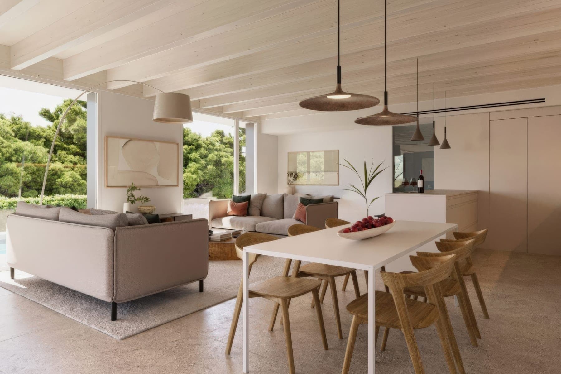 Son Parc, Menorca, España — Villa de 4 dormitorios con piscina privada y solárium 3