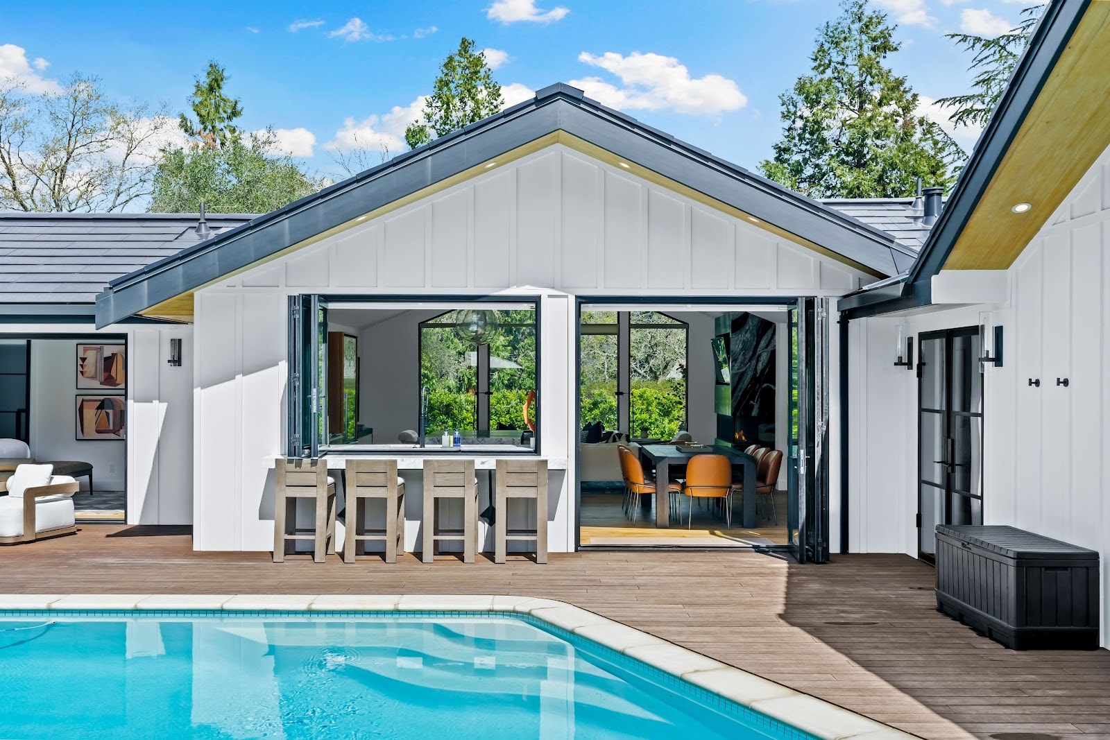 St. Helena, Kalifornien, USA — Haus mit 4 Schlafzimmern und Pool 1