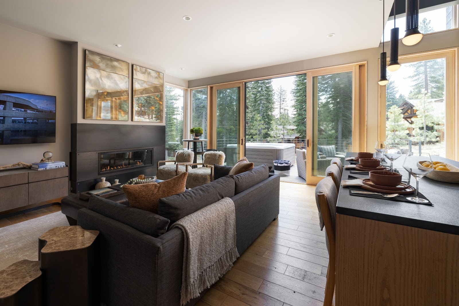 Truckee, Californie, États-Unis — Maison avec 3 chambres et ski-in/ski-out — photo 2