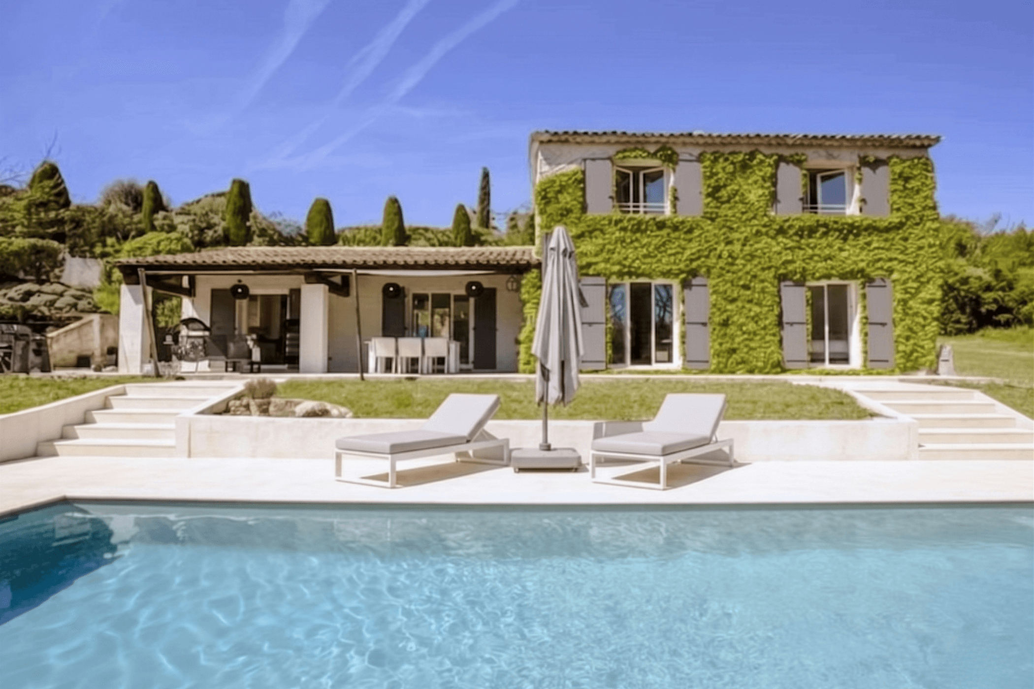 Valbonne, Côte d'Azur, France — Villa avec 3 chambres et piscine chauffée 1