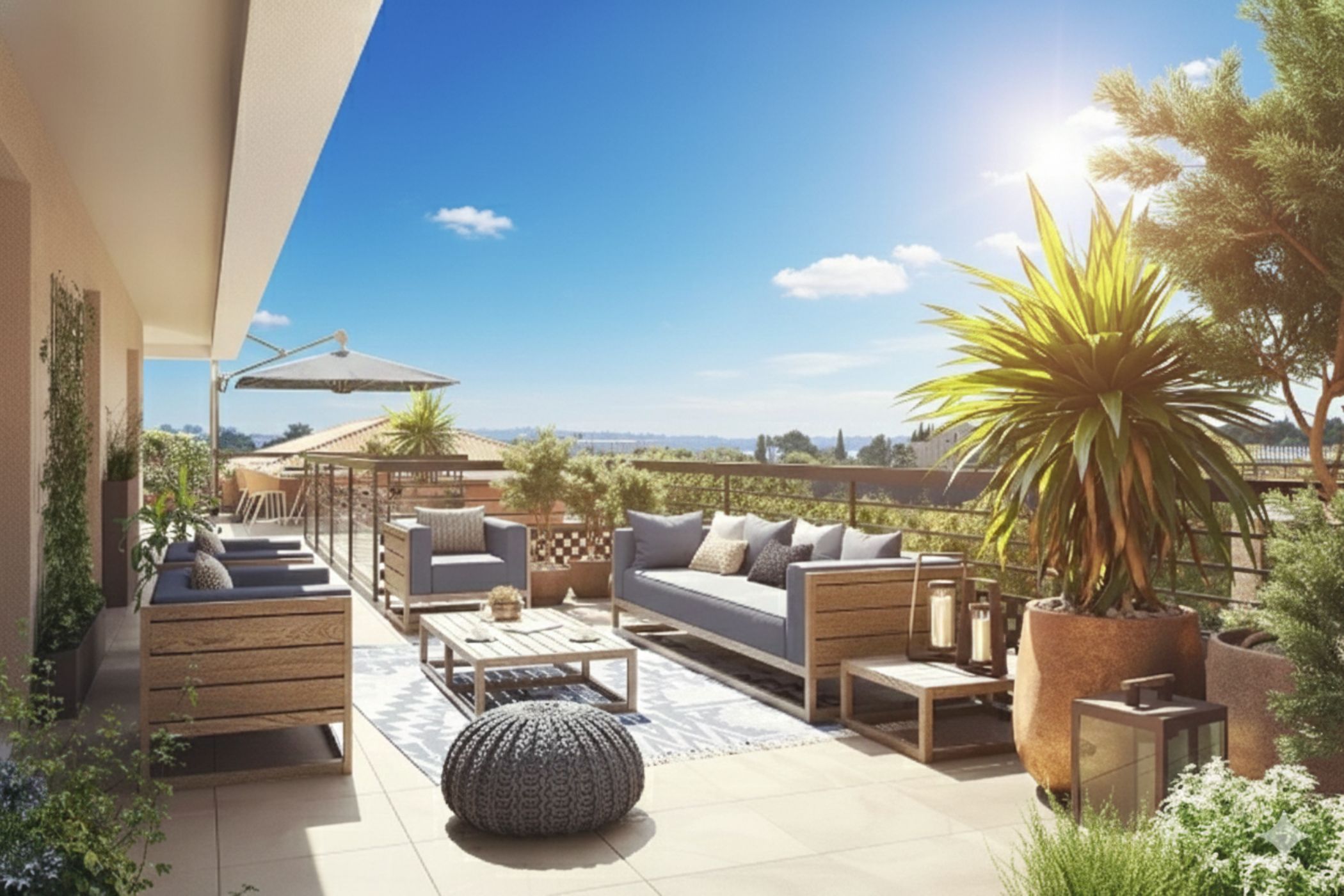 Vallauris, Côte d'Azur, France — 3-Bed Penthouse With Pool — photo 1