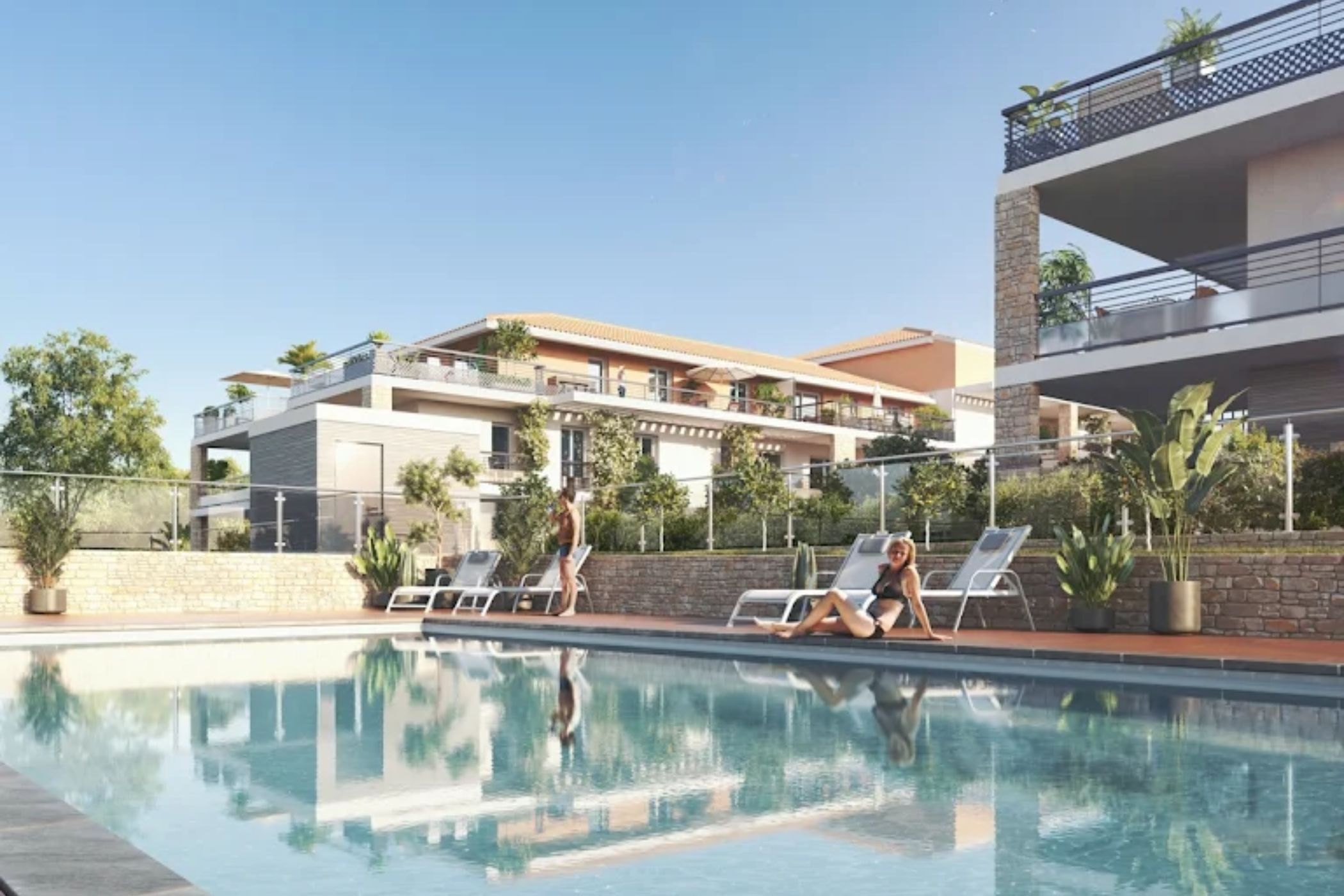 Vallauris, Côte d'Azur, France — 3-Bed Penthouse With Pool — photo 2
