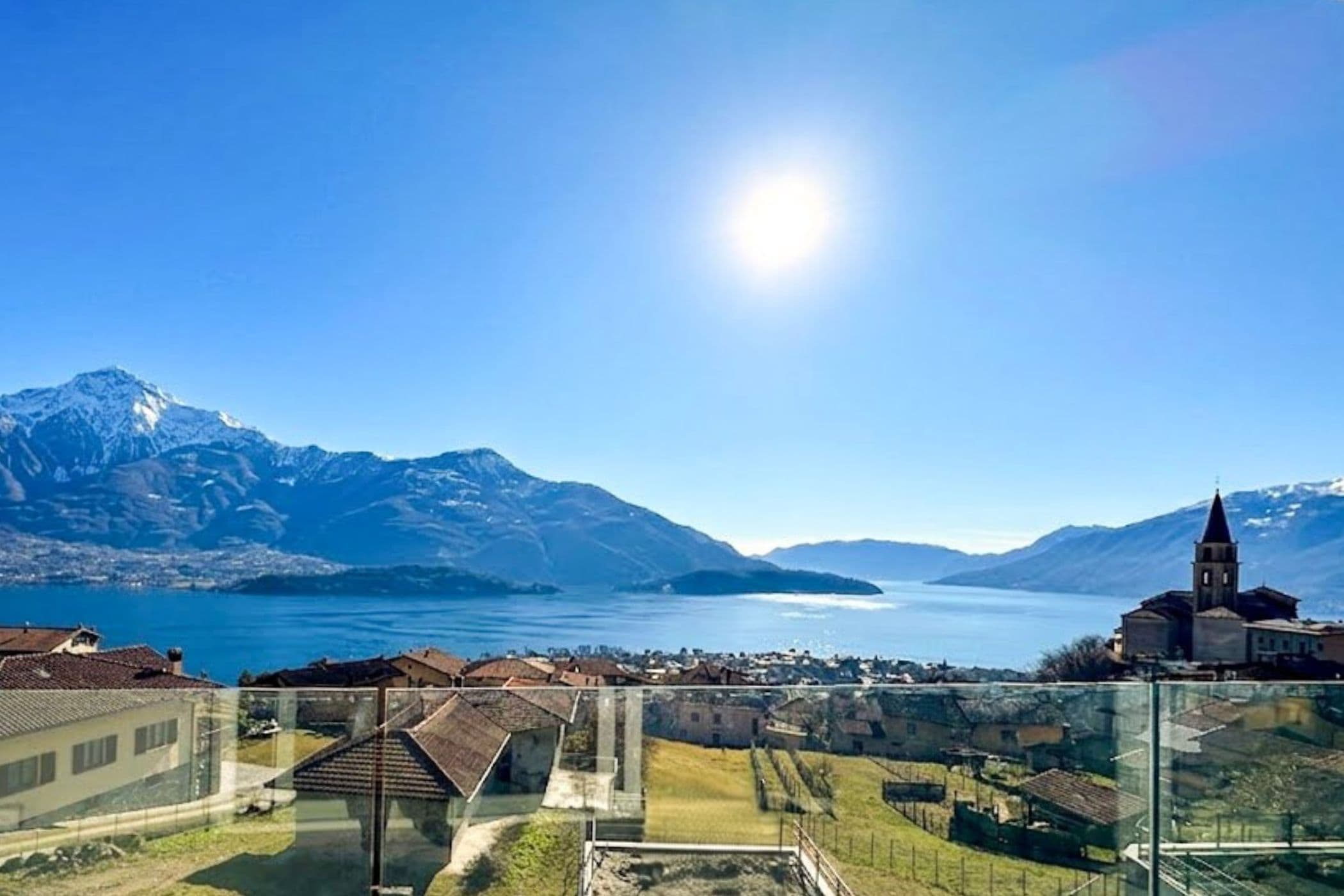 Domaso, Lake Como, Italy — 2-Bed Apartment With Lake View & Pool — photo 1