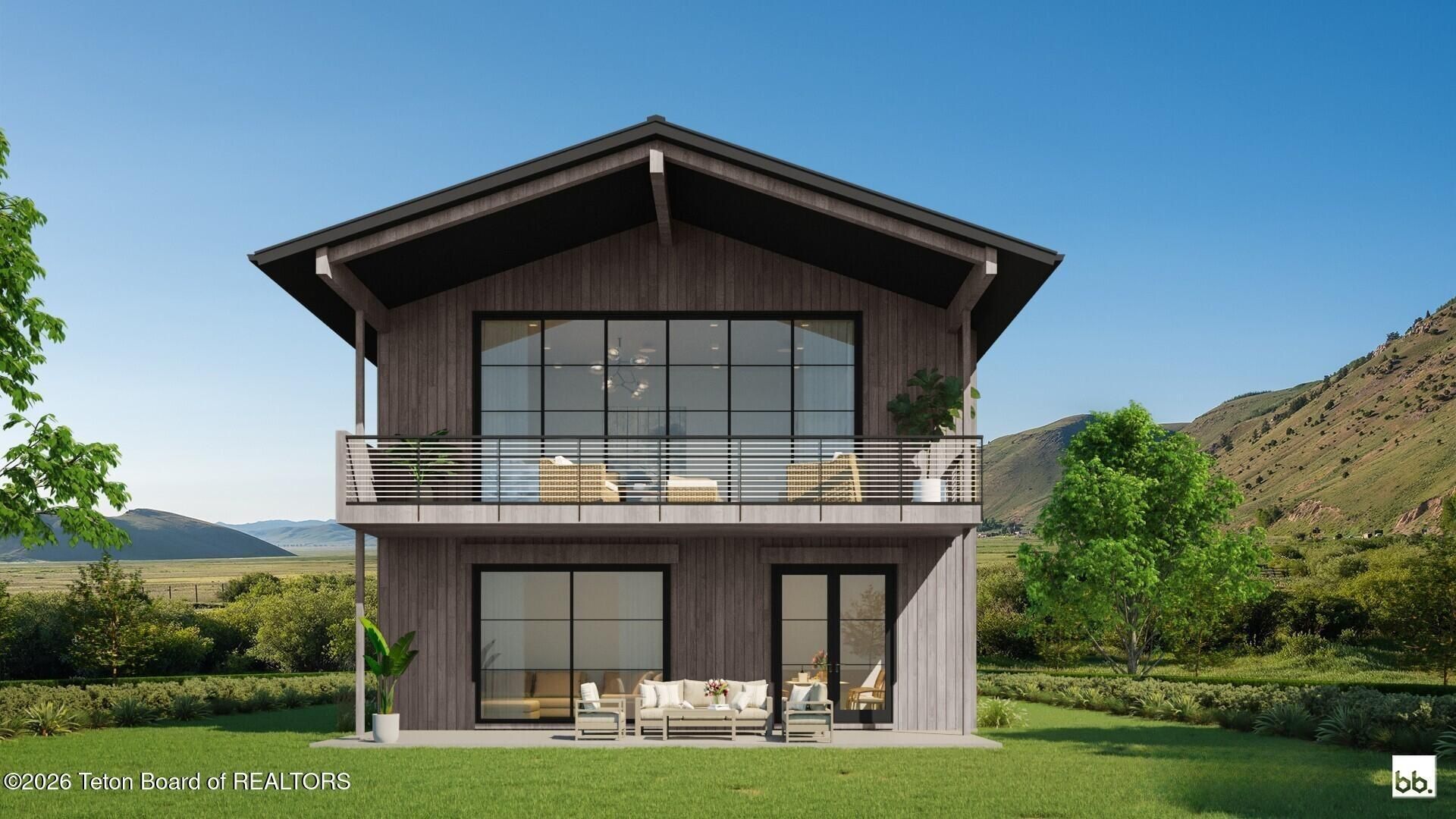 Jackson, Wyoming, USA — 3-Bed New-Build Home With Elk Refuge Views