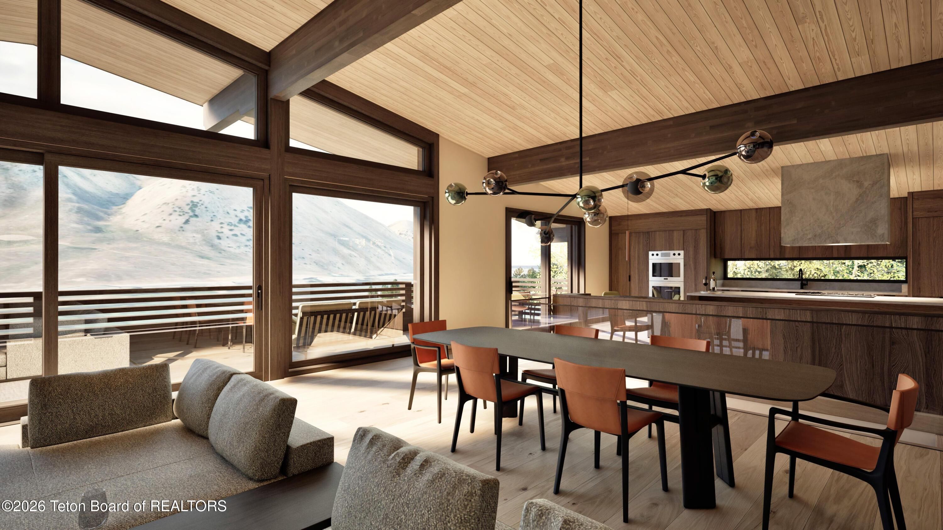 Jackson, Wyoming, USA — Chalet med 4 soveværelser, bjergudsigt og sauna 3