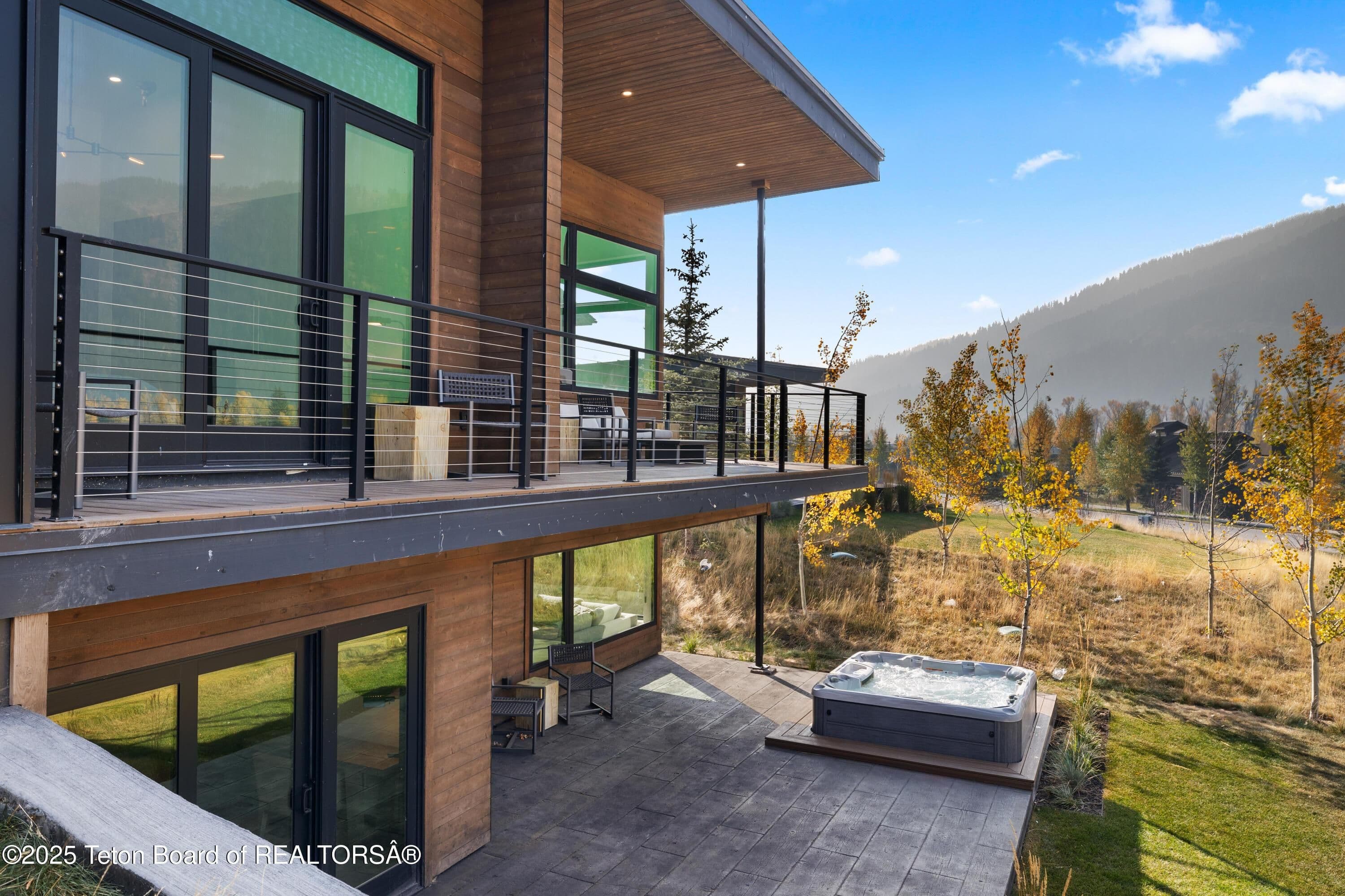 Jackson, Wyoming, États-Unis — Maison de Montagne de 6 Chambres avec Golf de Sporting Club et Piscine de Resort 2