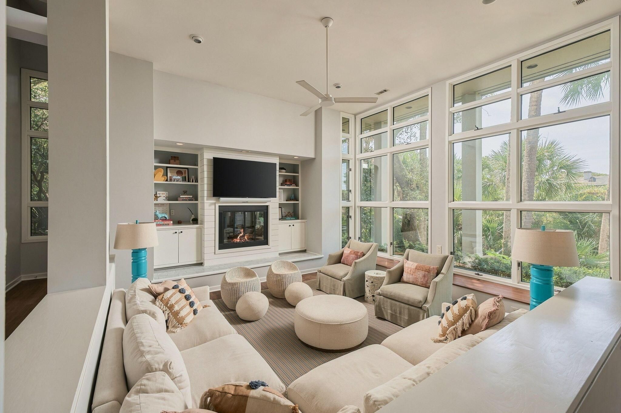 Kiawah Island, Caroline du Sud, États-Unis — Maison au bord de l'eau avec 4 chambres et piscine chauffée 3