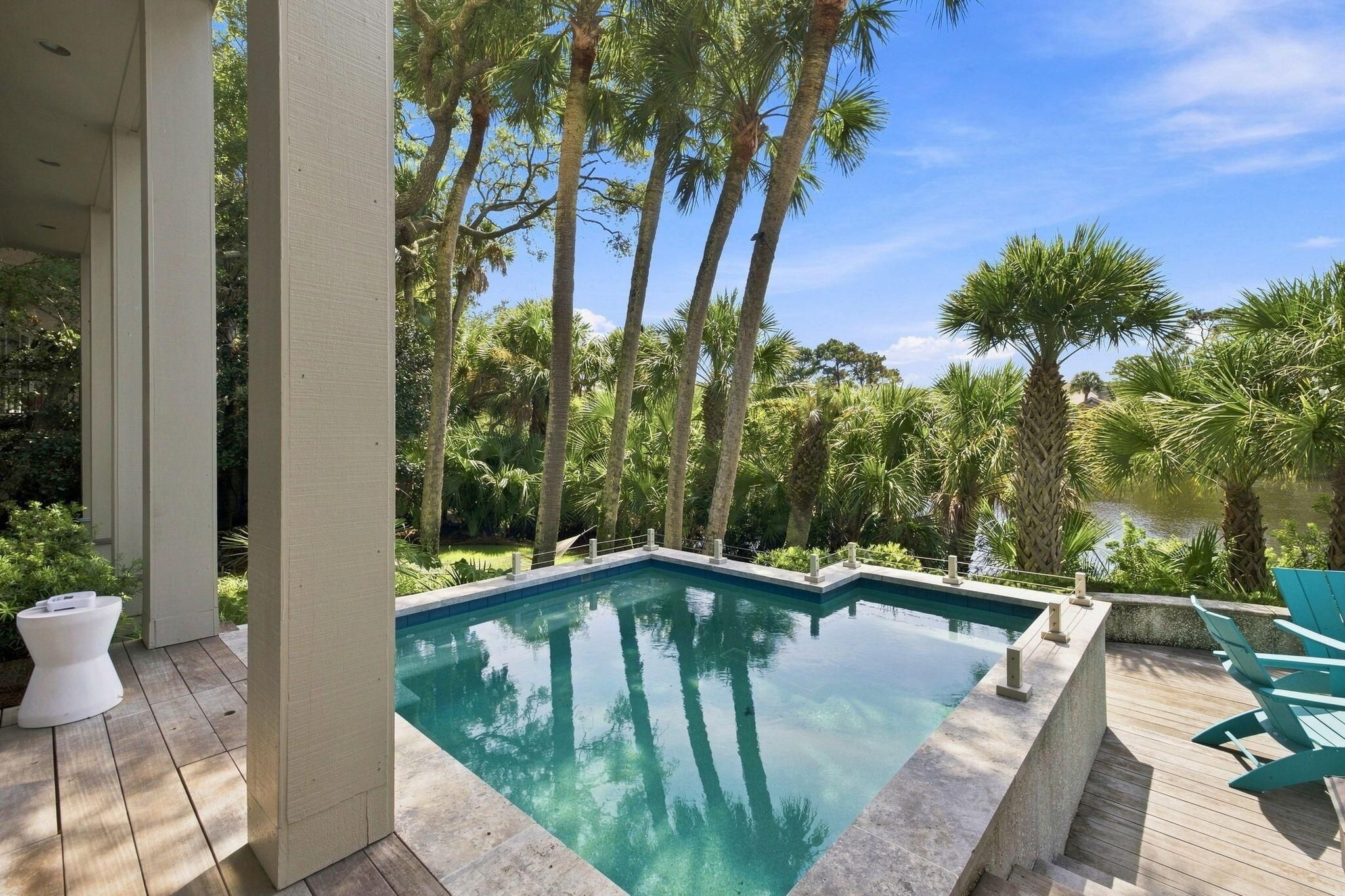 Kiawah Island, Caroline du Sud, États-Unis — Maison au bord de l'eau avec 4 chambres et piscine chauffée 2
