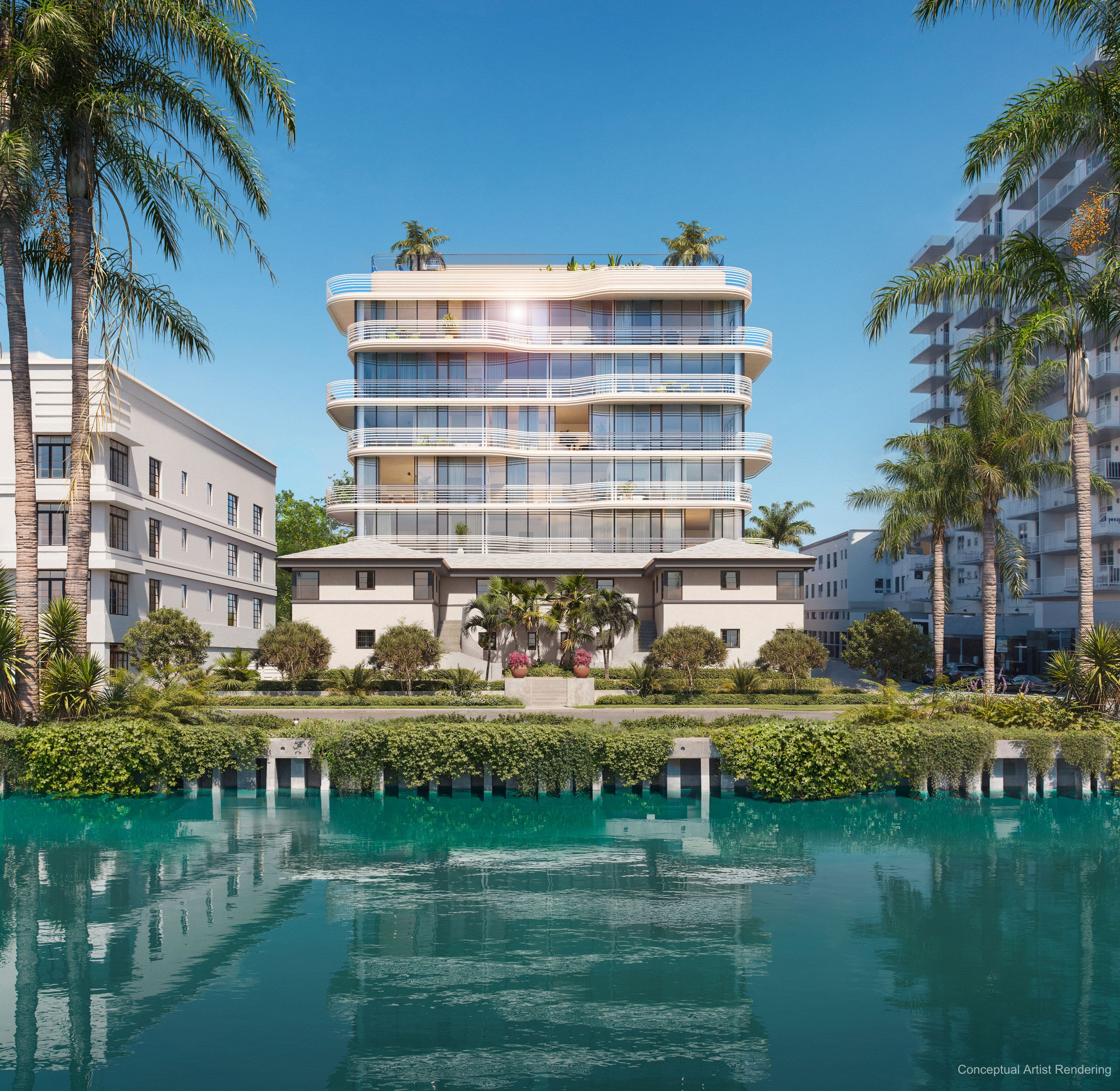 Miami Beach, Florida, USA — 3-Zimmer-Apartment mit Meerblick & Dachpool — photo 2