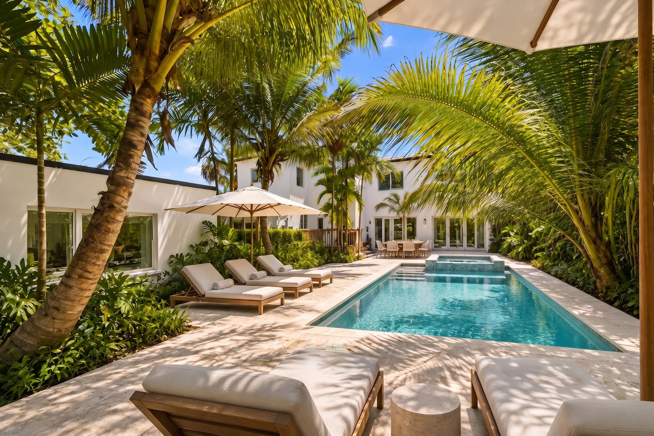 Miami Beach, Florida, USA — 4-Bed Mediterranean Villa With Pool