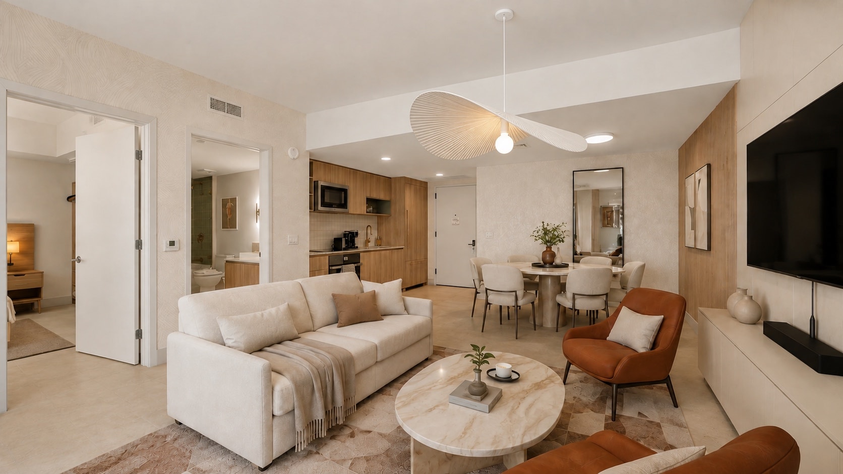 Miami, Florida, USA — 1-Bed Apartment With Bay Views & Resort Pool — photo 3