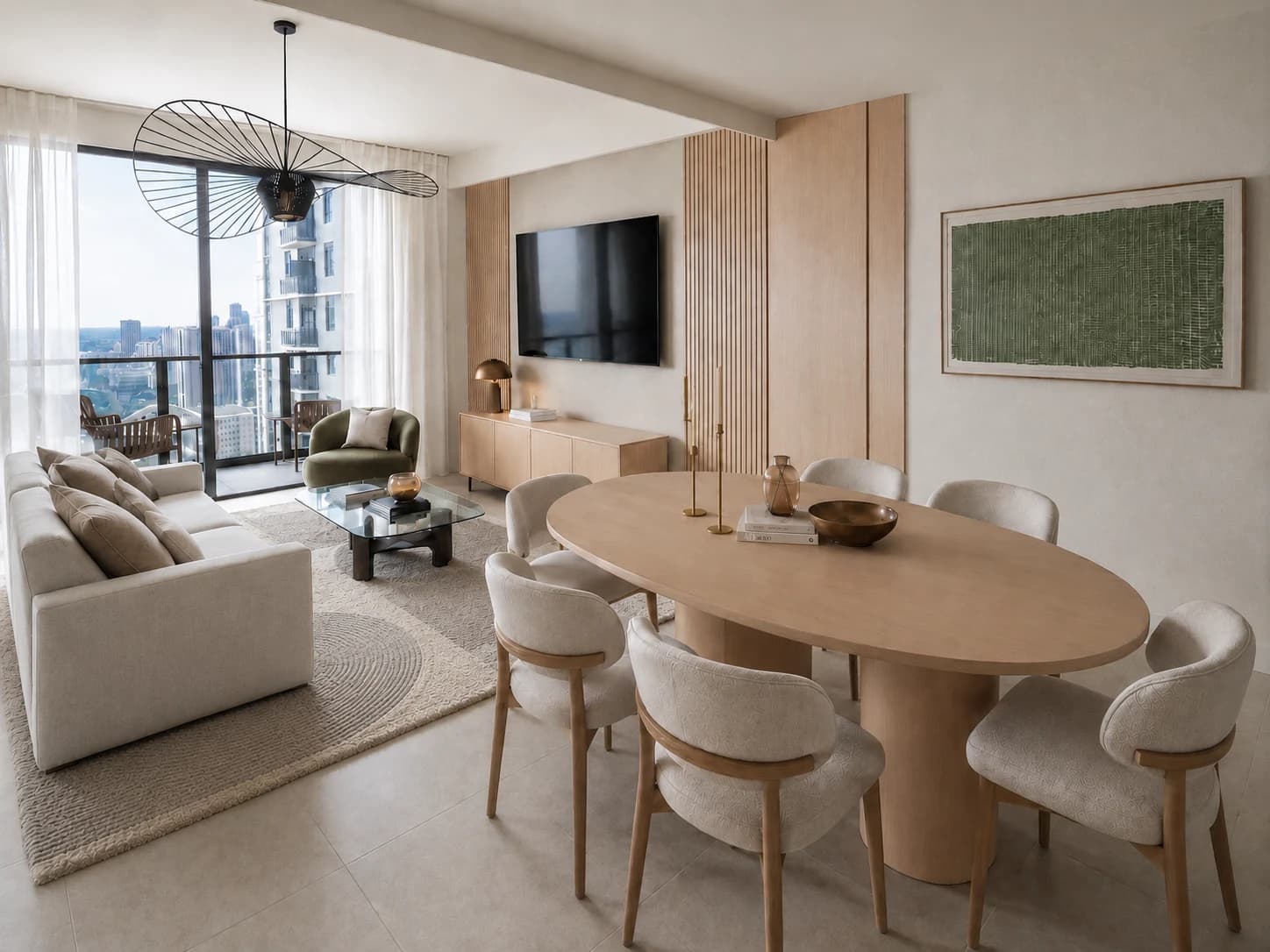 Miami, Florida, USA — 1-Bed Apartment With Skyline Views & Spa