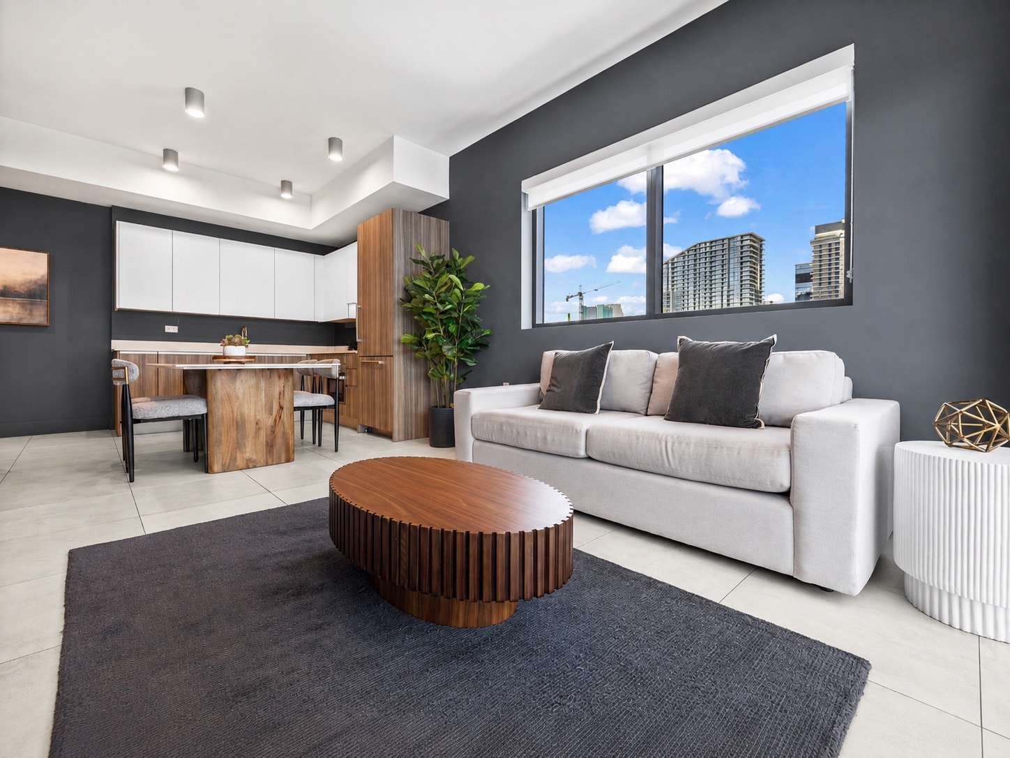 Miami, Floride, États-Unis — Appartement 1 chambre à Brickell avec grand balcon — photo 2