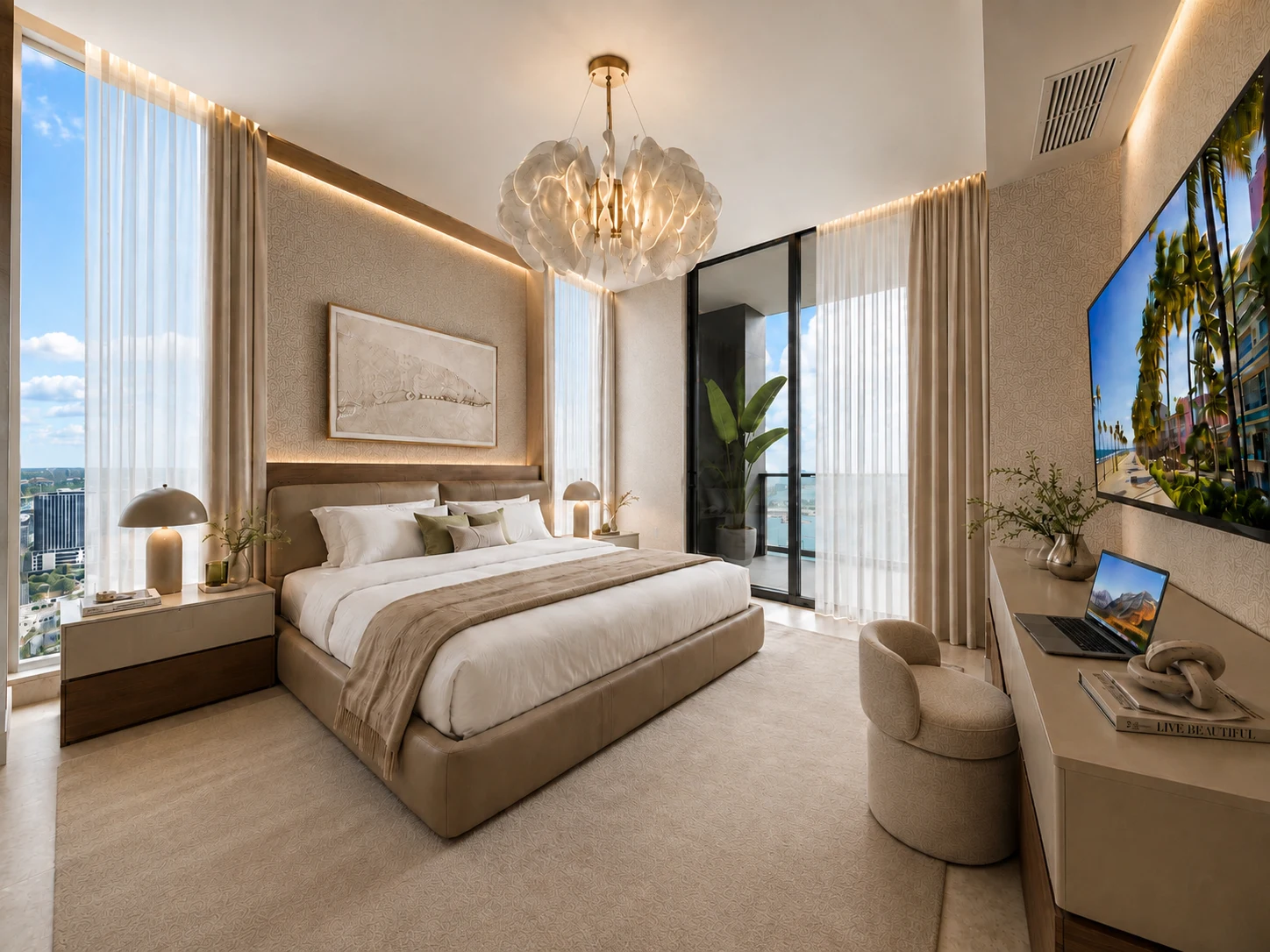 Miami, Florida, USA — 3-Bed Penthouse With Ocean Views — photo 3