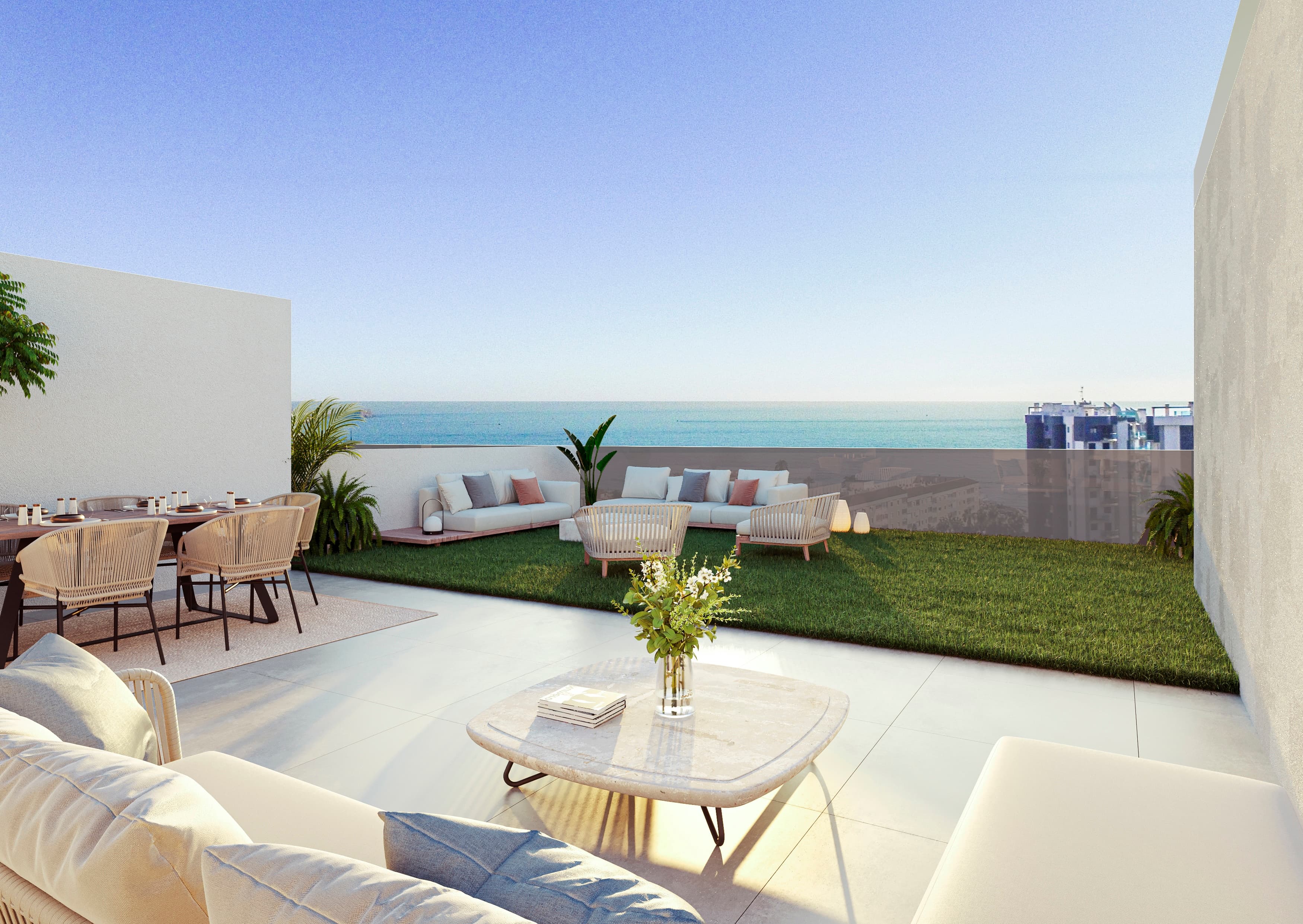 Punta Prima, Costa Blanca, Espagne — Penthouse De 3 Chambres Avec Jacuzzi Sur Le Toit