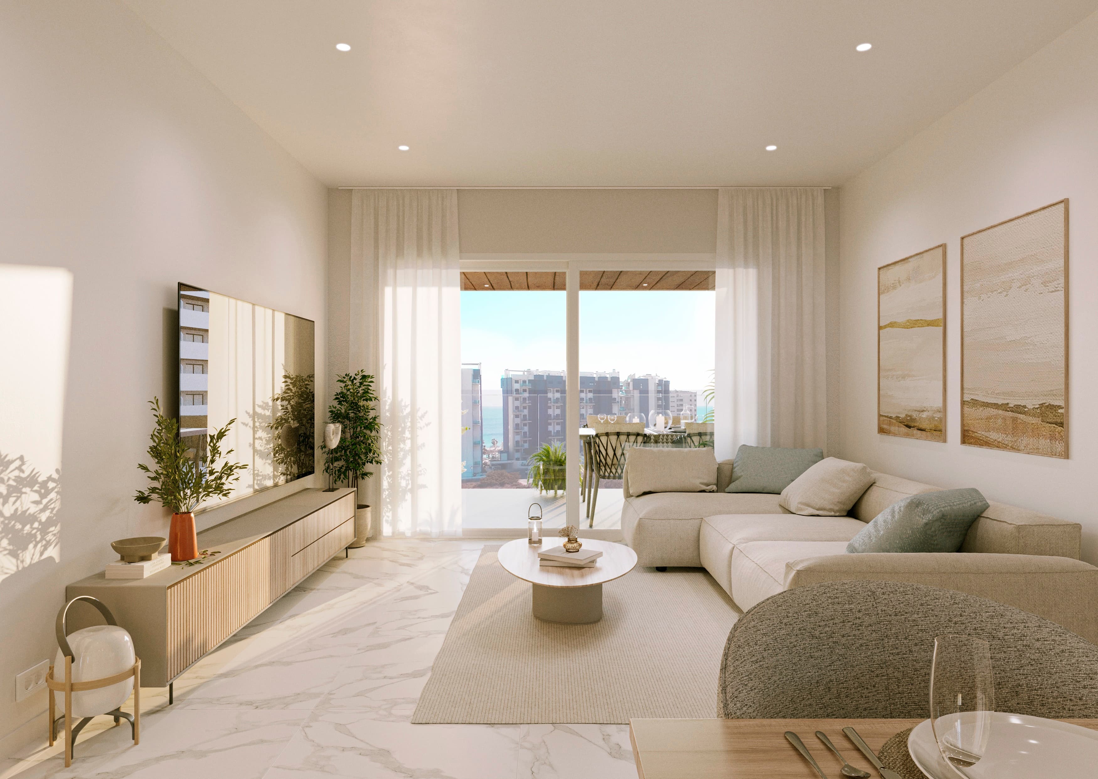 Punta Prima, Costa Blanca, Espagne — Penthouse De 3 Chambres Avec Jacuzzi Sur Le Toit 3