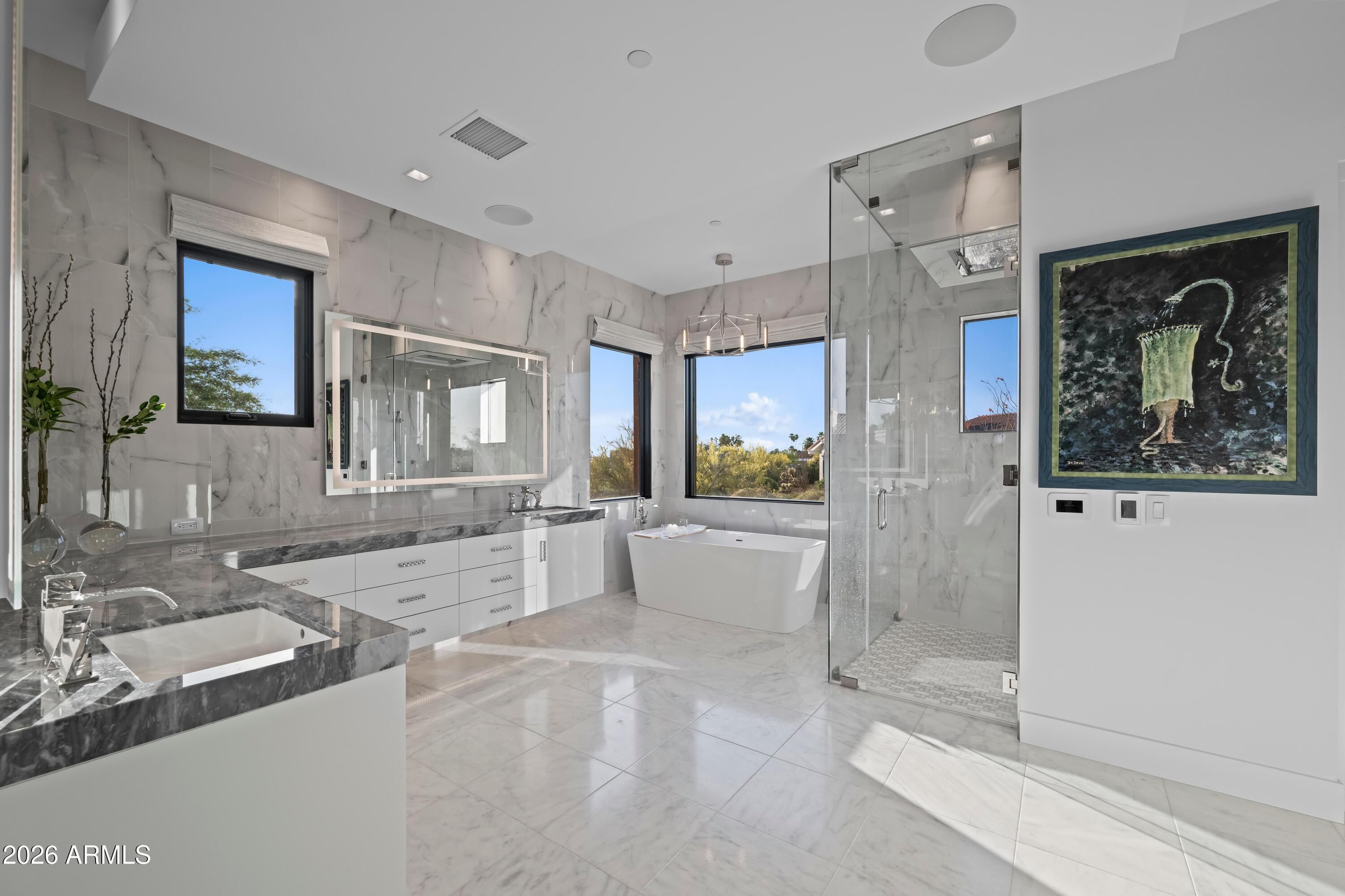 Scottsdale, Arizona, États-Unis — Maison desert modern avec 5 chambres et piscine — photo 3