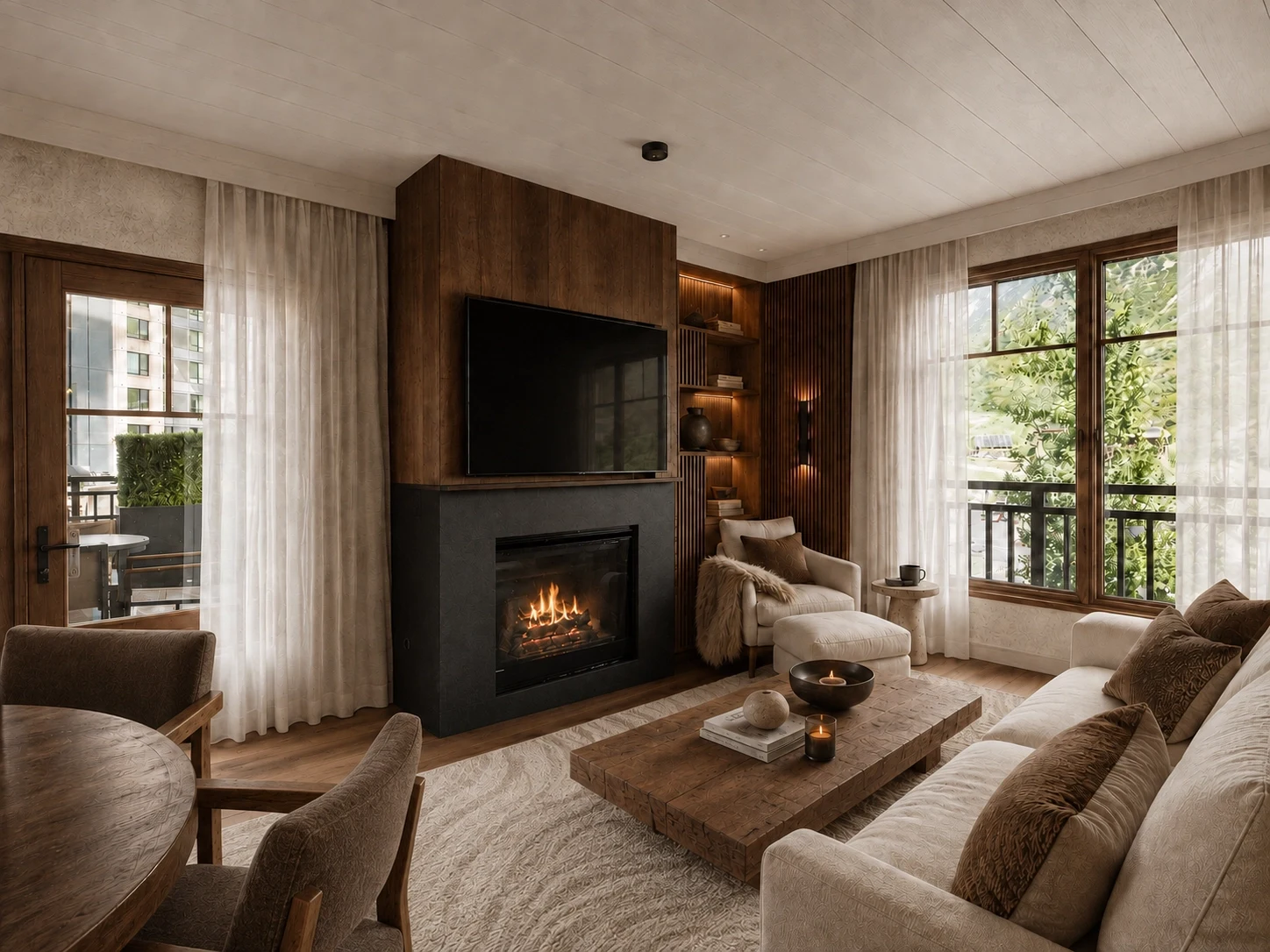 Snowmass Village, Colorado, USA — 2-Bed Ski-In Ski-Out Apartment With Spa — photo 2