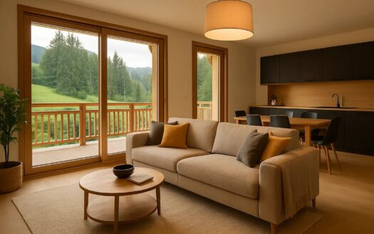 Morzine | Chalet Soleil – 2  bed + bunk-bed apartment