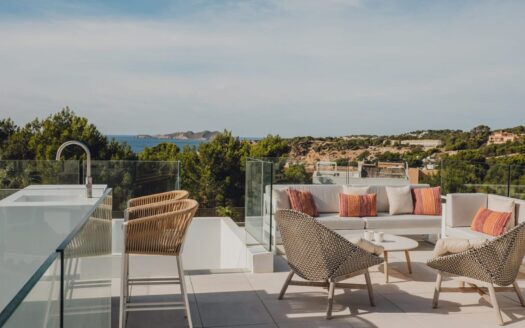 Ibiza Cala Tarida | 3-bed Modern Home With Garden Next To Beach