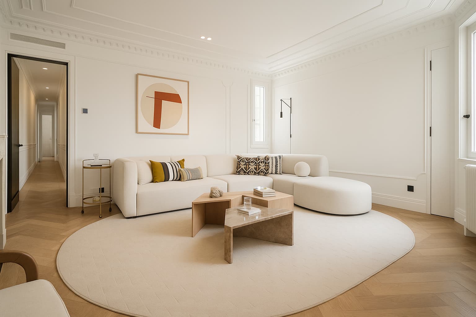 Madrid | Top Floor Designer Penthouse With Spacious Living room In Salamanca