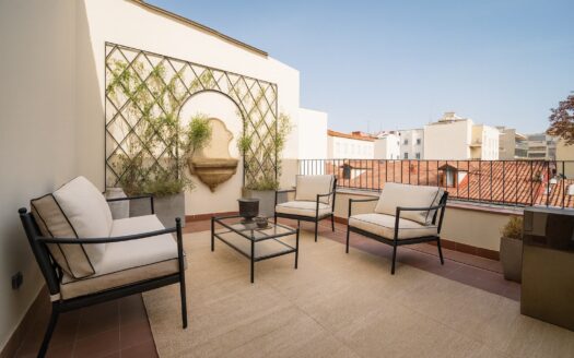 Madrid | Top Floor Designer Penthouse With Spacious Terrace In Salamanca