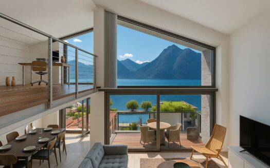 Lake Como | Penthouse with Lake & Mountain Views