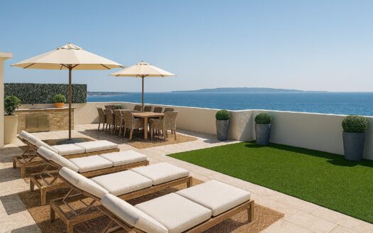 Cannes French Riviera | First‑Line Penthouse with Panoramic Roof Terrace