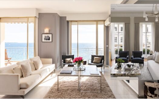 Cannes French Riviera | First‑Line Penthouse with Panoramic Roof Terrace