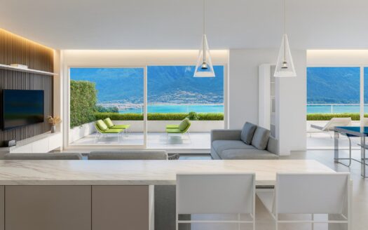 Lake Como Domaso | New-Build Penthouse With Lake Views & Infinity Pool