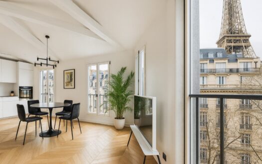 France Paris 7th | City Apartment With Amazing Eiffel Tower View