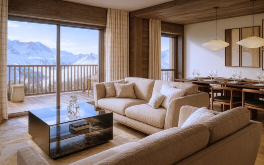 Tignes | Ski-In/Ski-Out 6-Bed Apartment With Extensive Terrace