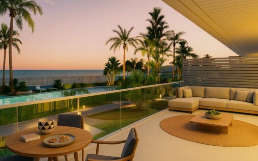 Dénia | 2-Bed New-Build Terrace Apartment, First Sea Line, Sea Views, Sunny Terrace, Pool